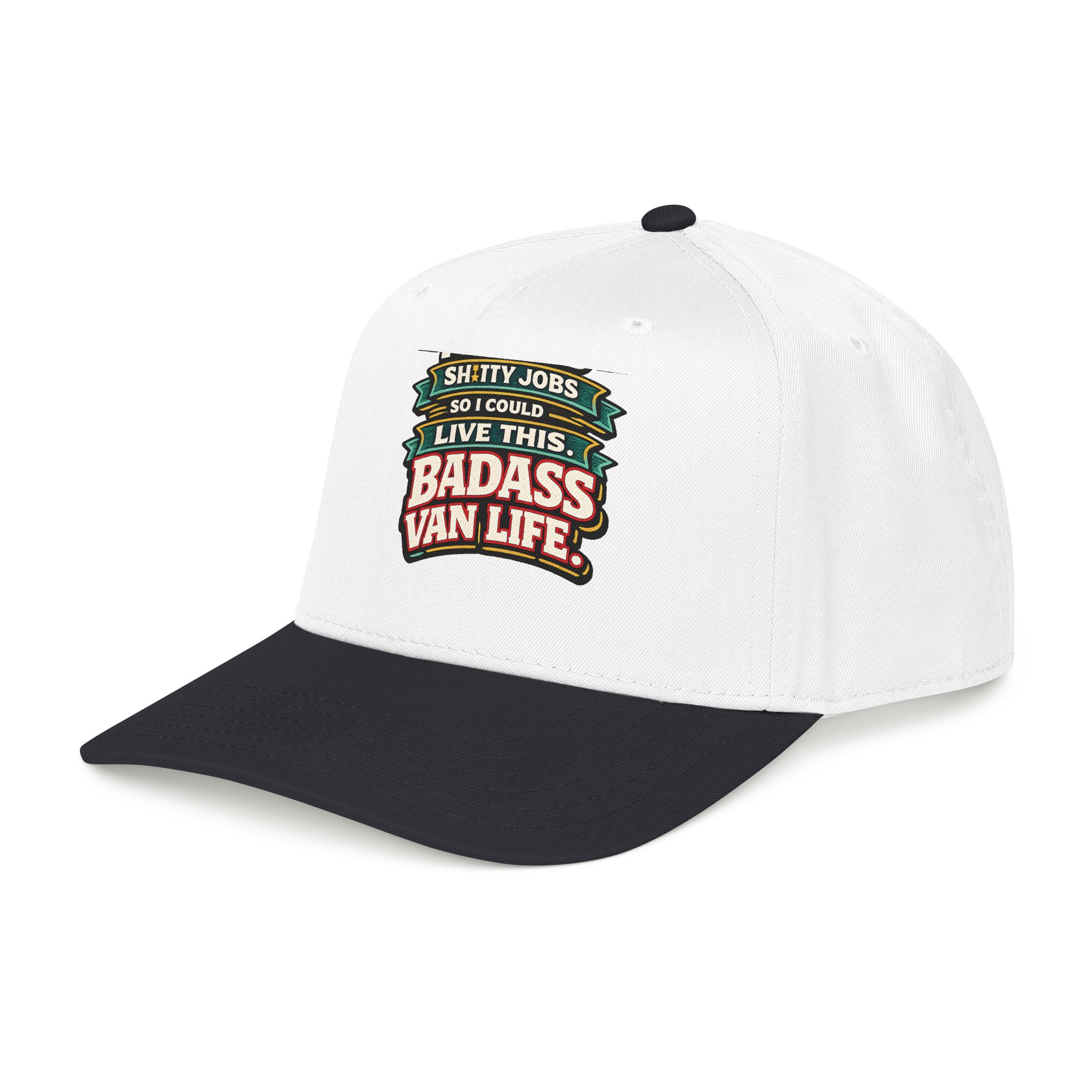 Baseball Cap - "I Worked Shitty Jobs" Design F**K-Line