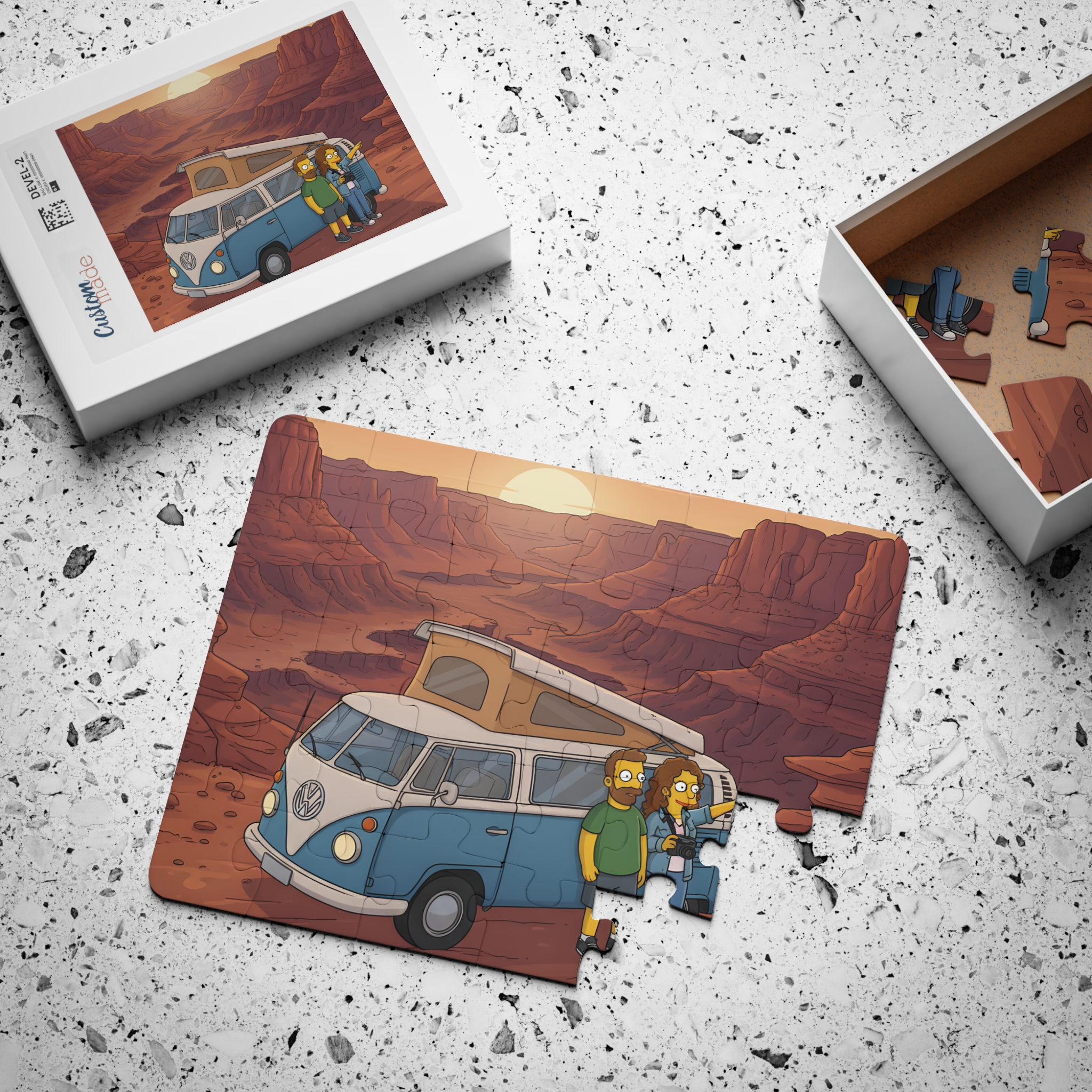 Kids' 30‑Piece Camping Puzzle — Family Camper Adventure