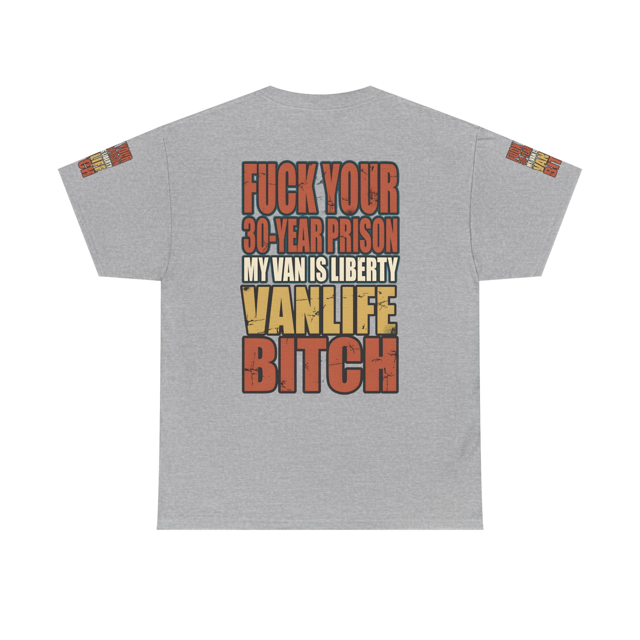 Unisex Heavy Cotton Tee — "Fuck Your 30 Year" Design F**K-Line
