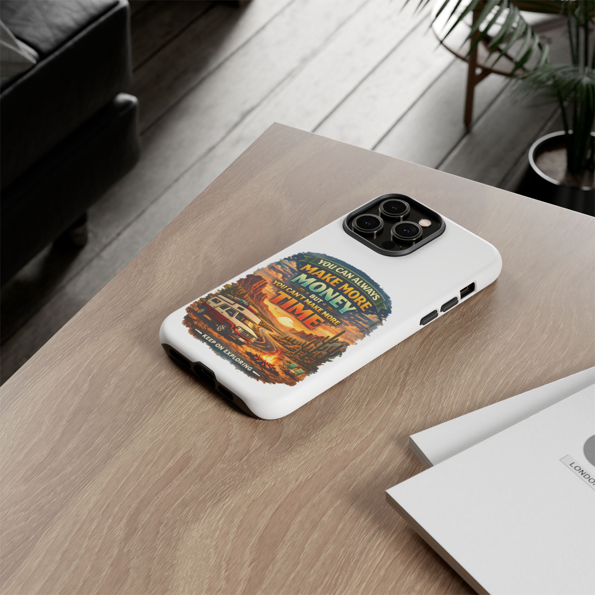 Phone Case — "You Can Always Make Money" (Design Scenic-Line)