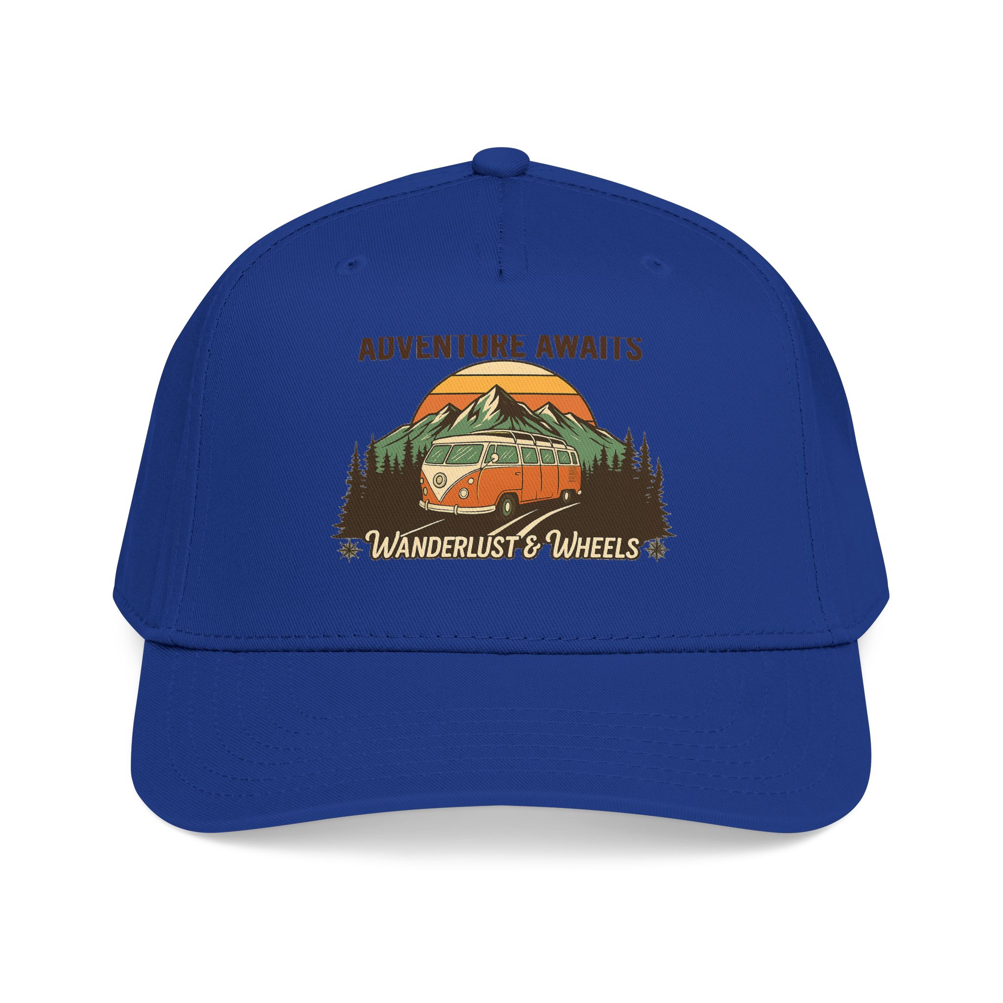 Baseball Cap - "Home Is Where You Adventure Awaits" Mid Profile Baseball Cap