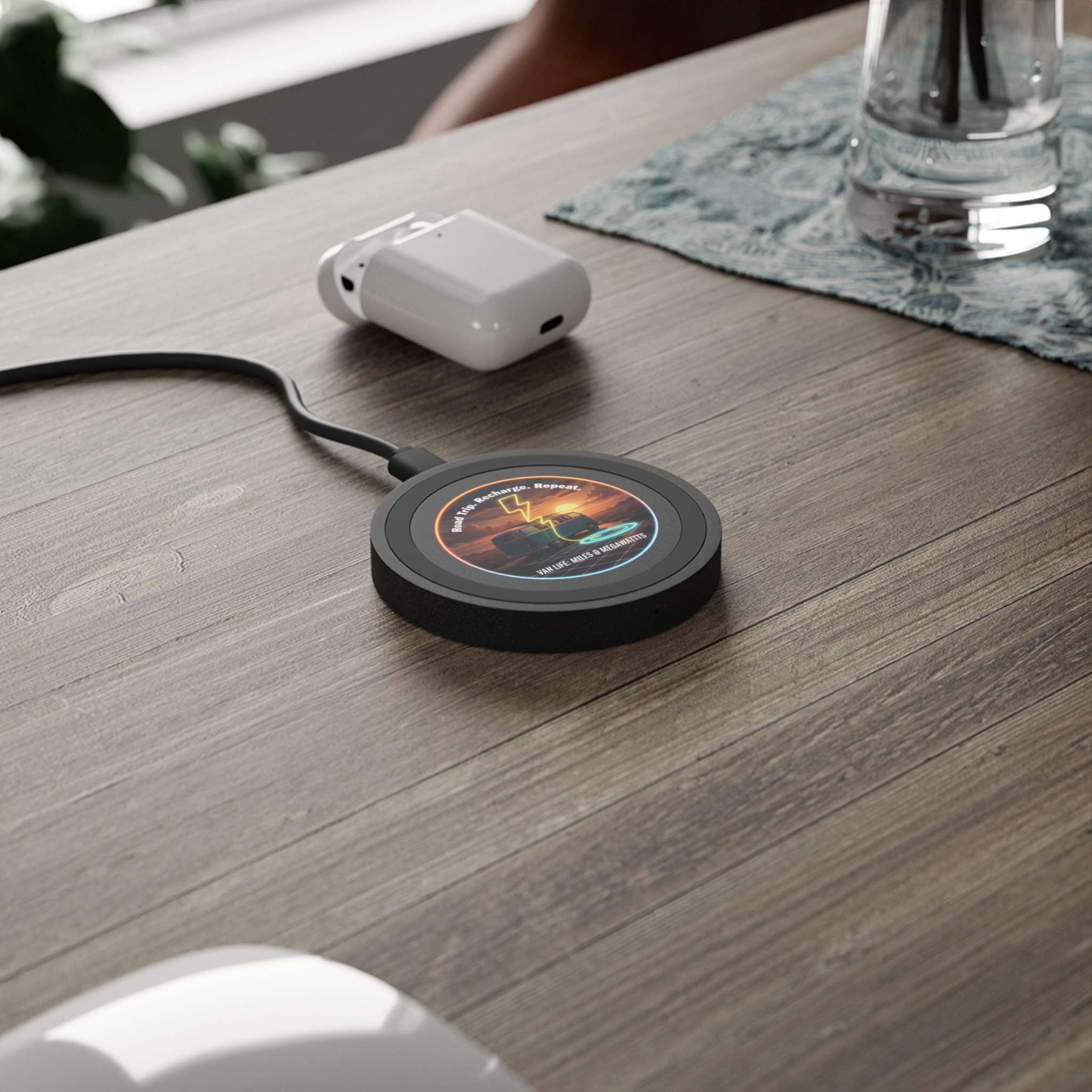 12252666649176498841_2048.jpeg Wireless Charging Pad — "Road Trip. Recharge. Repeat." Van Life Design