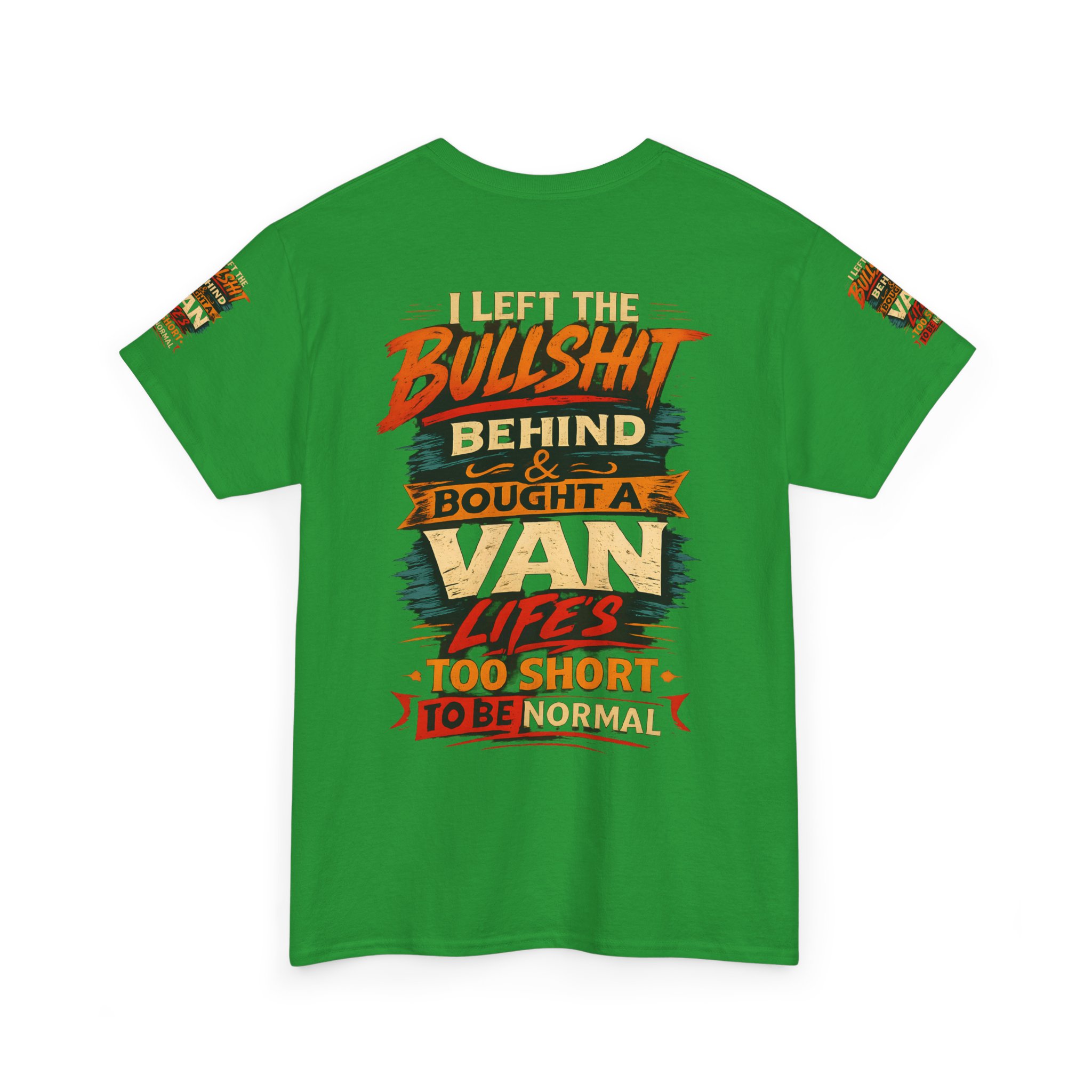 1225510102906648642_2048.jpeg Unisex Heavy Cotton Tee — "I Left The Bullshit" Design F**K-Line