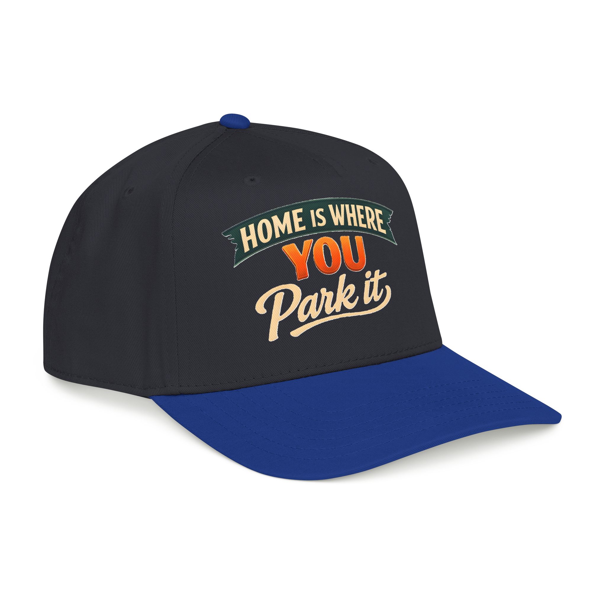 Baseball Cap - "Home Is where You Park It" Design Scenic-Line