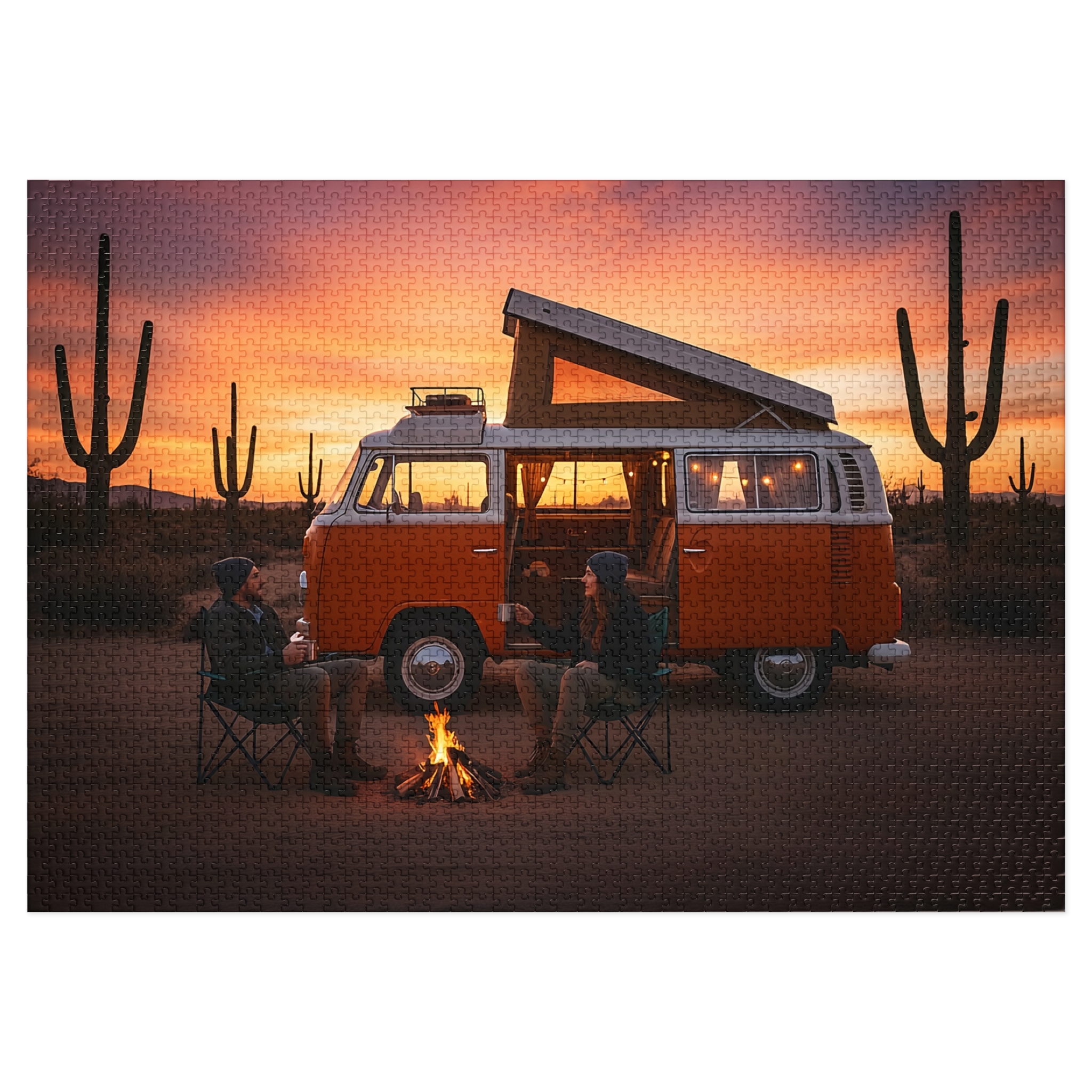 12266627795327770763_2048.jpeg Jigsaw Puzzle with — Campervan Sunset Jigsaw