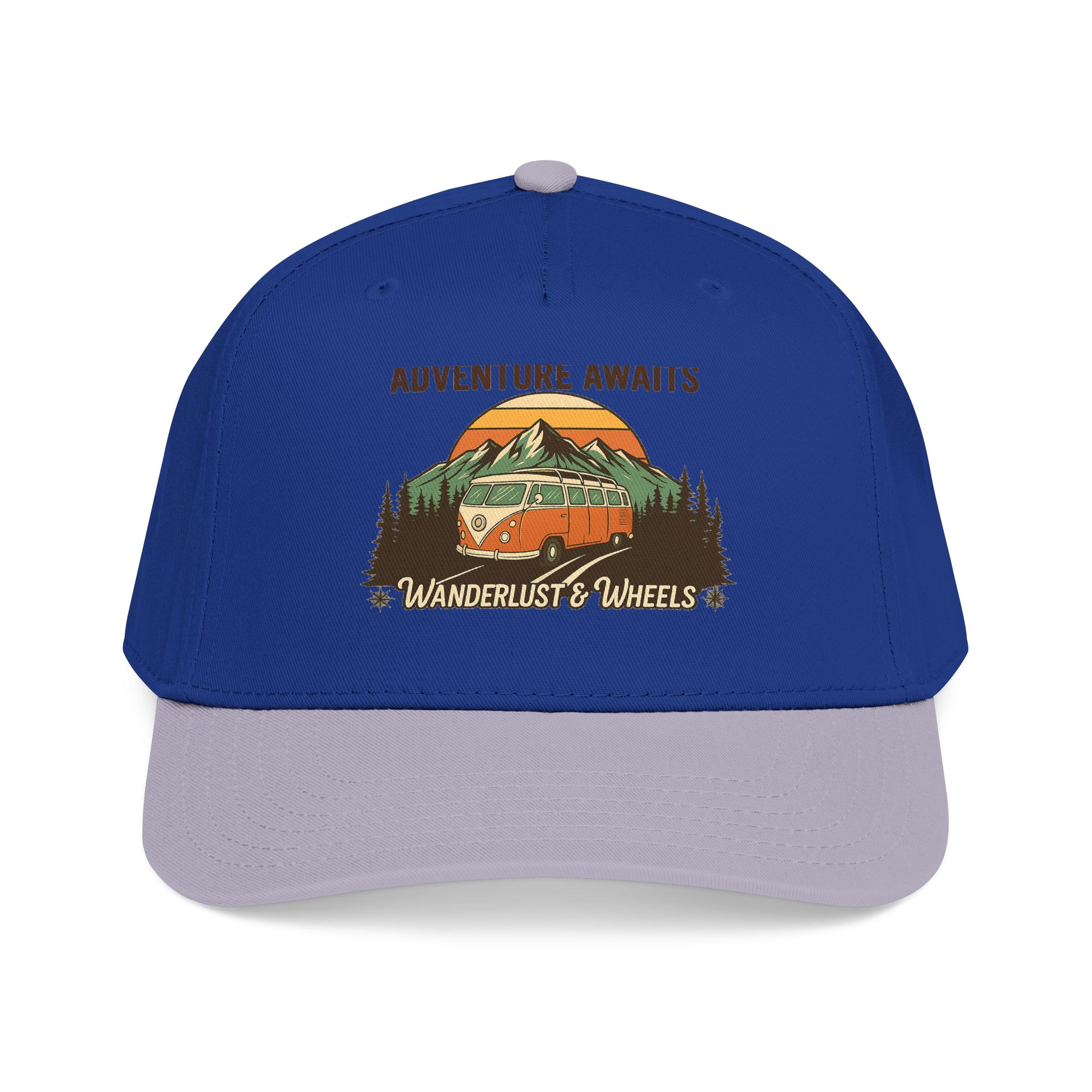 Baseball Cap - "Home Is Where You Adventure Awaits" Mid Profile Baseball Cap