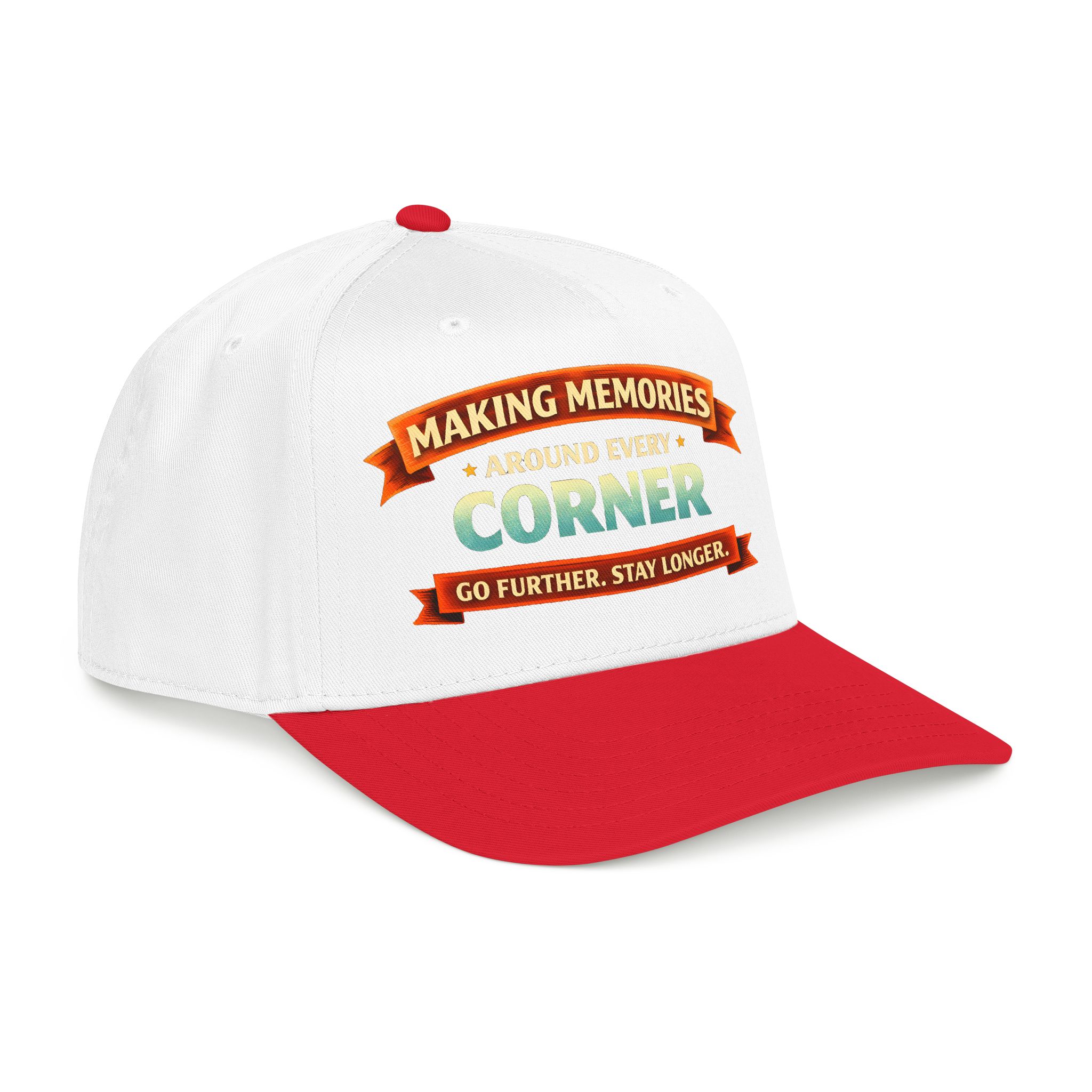 Baseball Cap - "Making Memories Around Every Corner" Design Scenic-Line