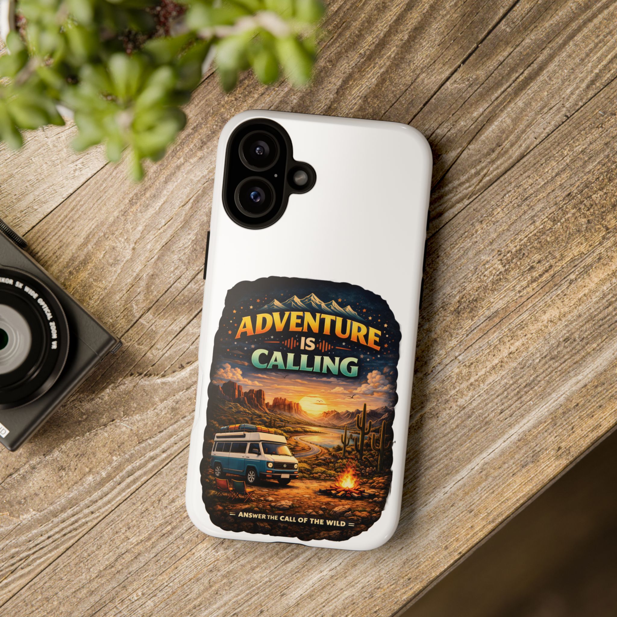 12299886907379673946_2048.jpeg Phone Case — "Adventure Is Calling" (Design Scenic-Line)