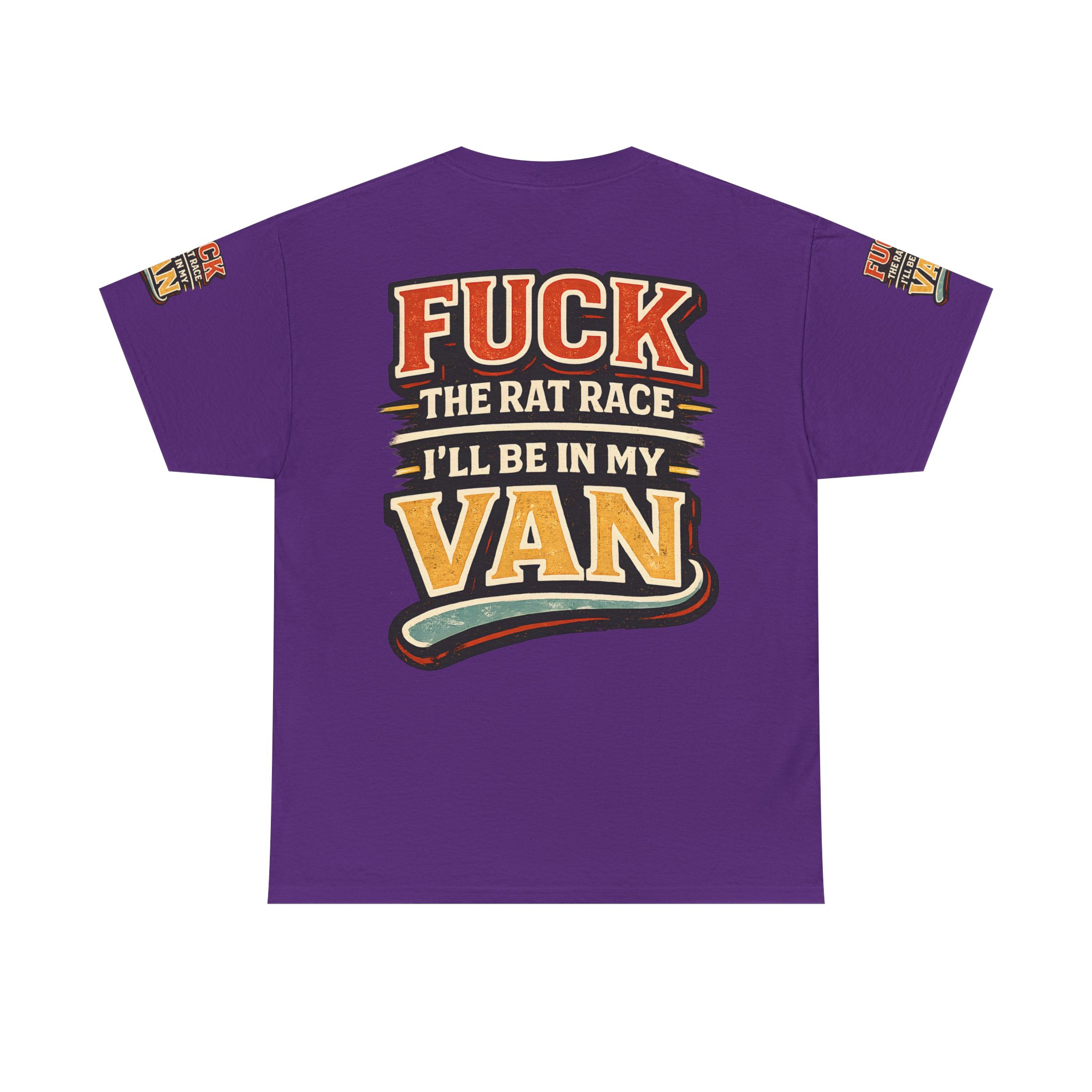 12331745665251763204_2048.jpeg Unisex Heavy Cotton Tee — "Fuck The Rat Race" Design F**K-Line