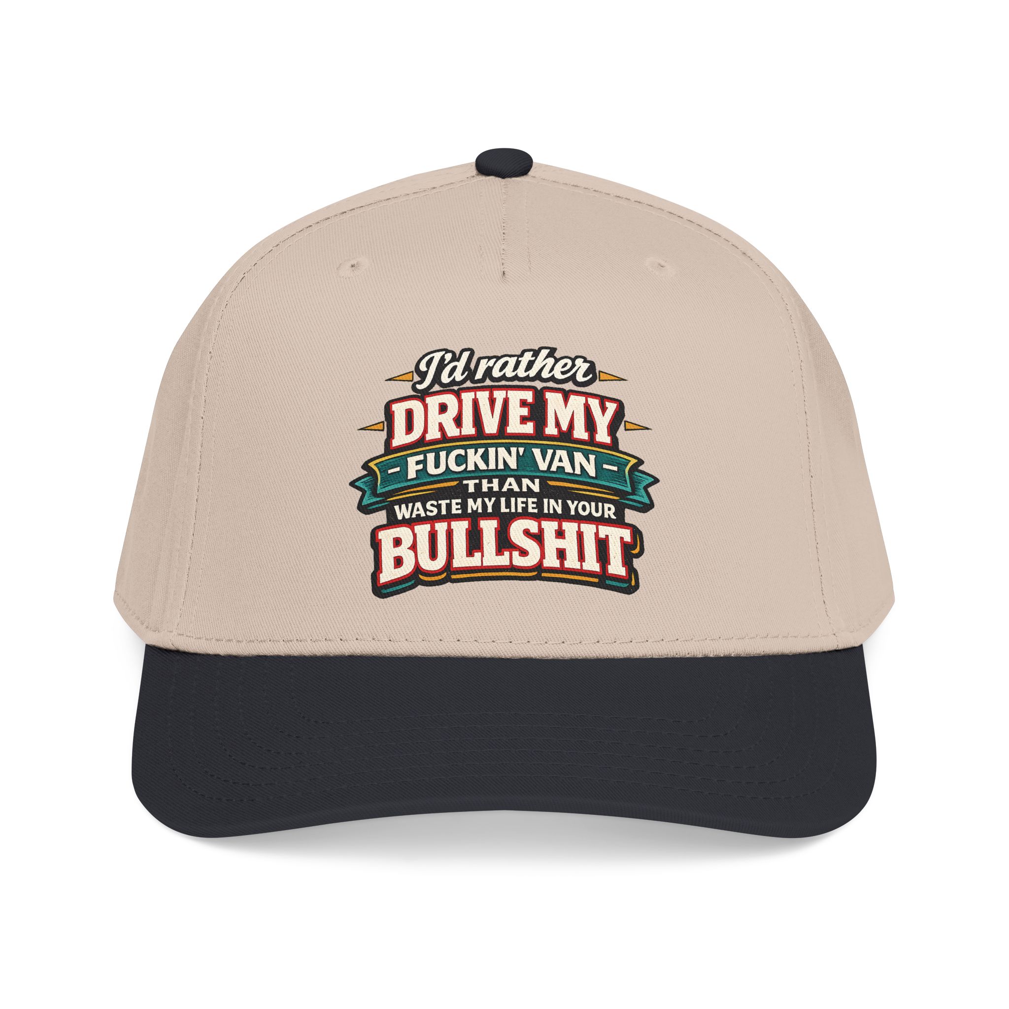 Baseball Cap - "I´d Rather Drive My Fucking Van" Design F**K-Line