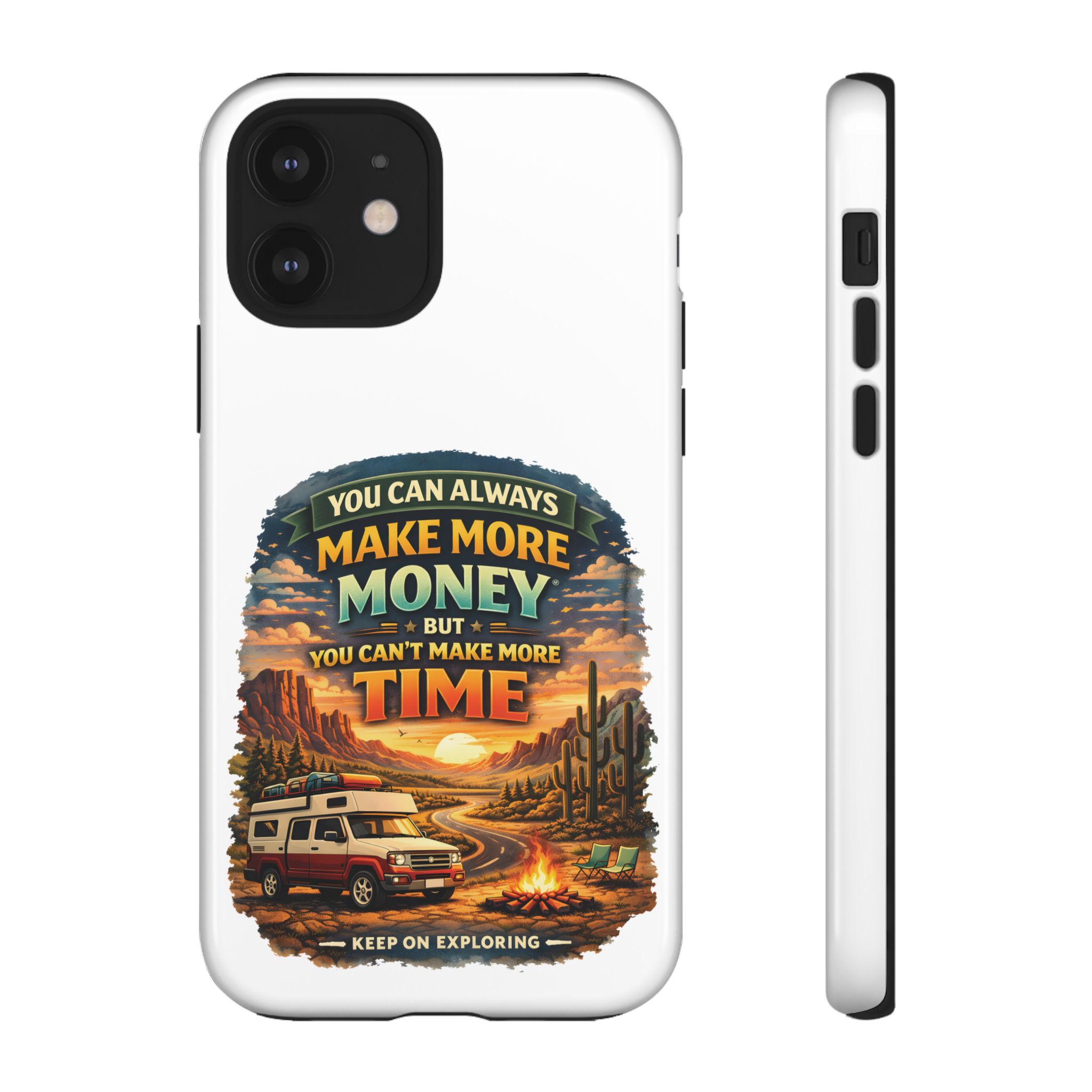 Phone Case — "You Can Always Make Money" (Design Scenic-Line)