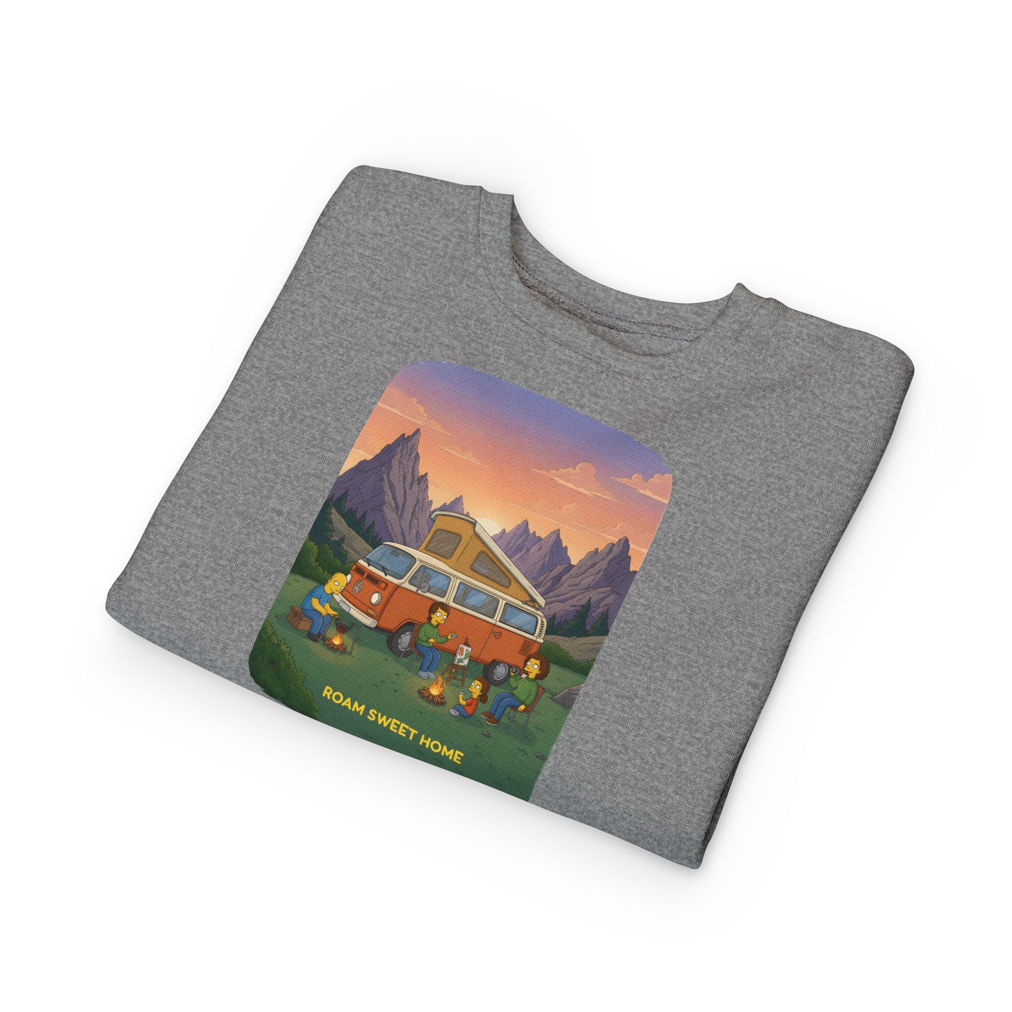 Toddler Sweatshirt - "Roam Sweet Home" (Design Sitcom-Line)