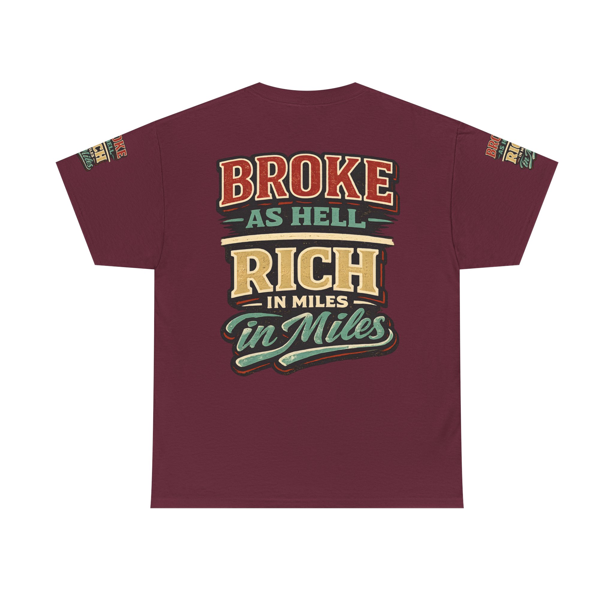 12412739272150965354_2048.jpeg Unisex Heavy Cotton Tee — "Broke As Hell" Design F**K-Line