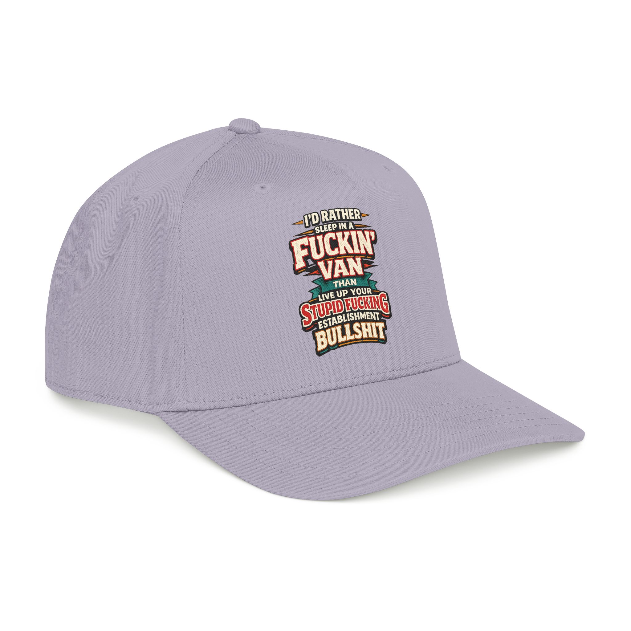 Baseball Cap - "I´d Rather Sleep in A Fucking Van" Design F**K-Line