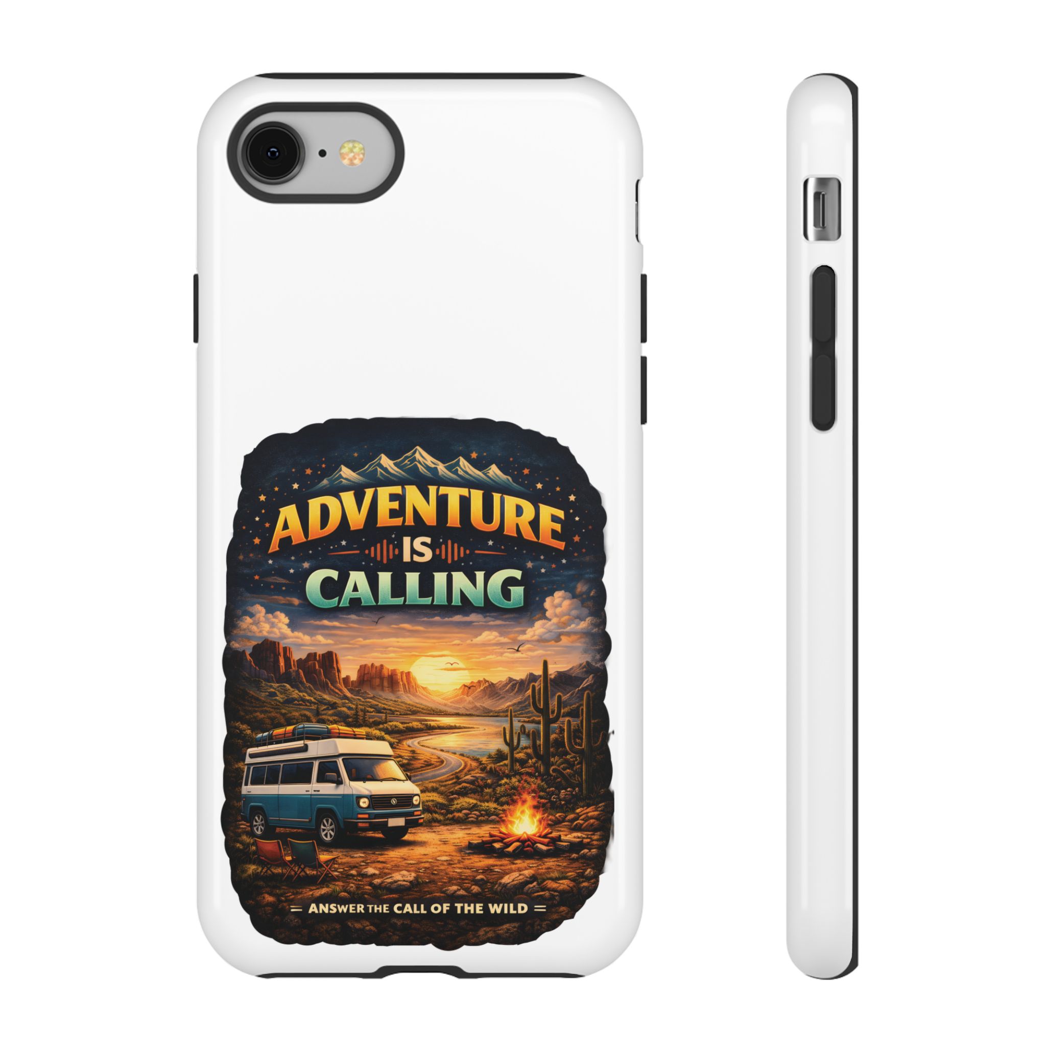 Phone Case — "Adventure Is Calling" (Design Scenic-Line)
