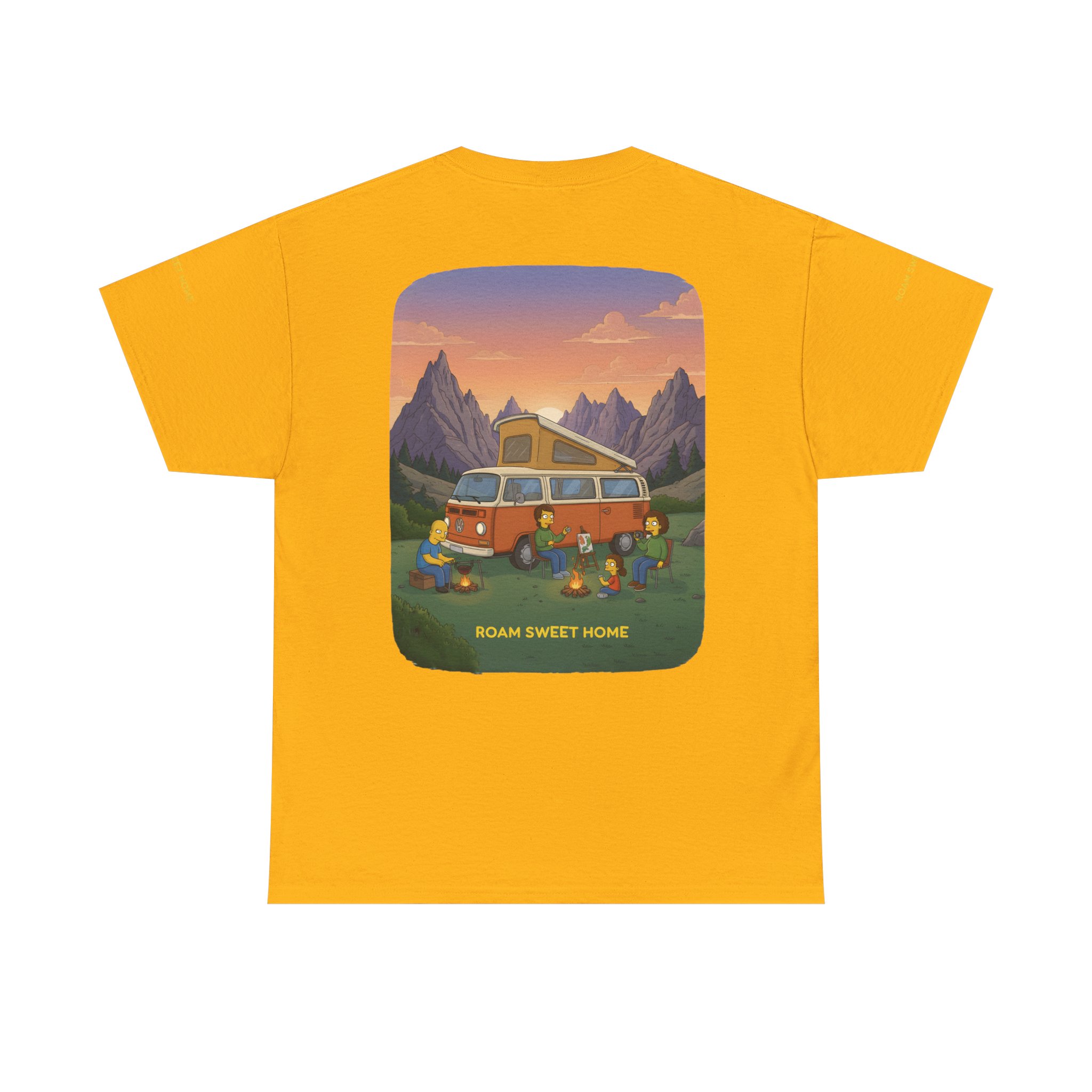 Unisex Heavy Cotton Tee — "Roam Sweet Home" Design Sitcom-Line
