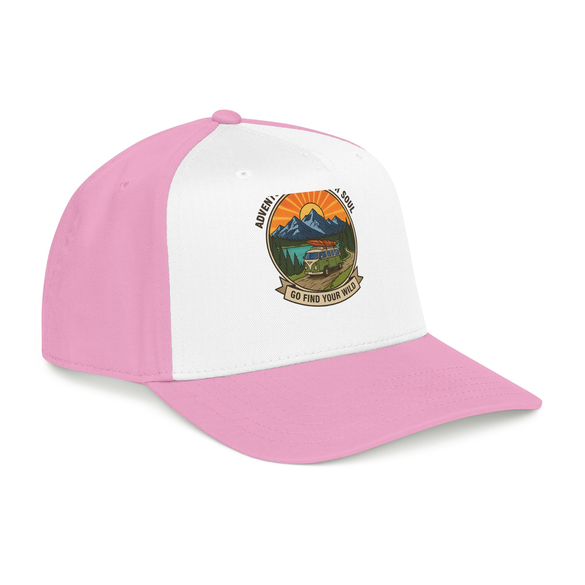 Baseball Cap — "Go Find Your Wild" Outdoor Patch