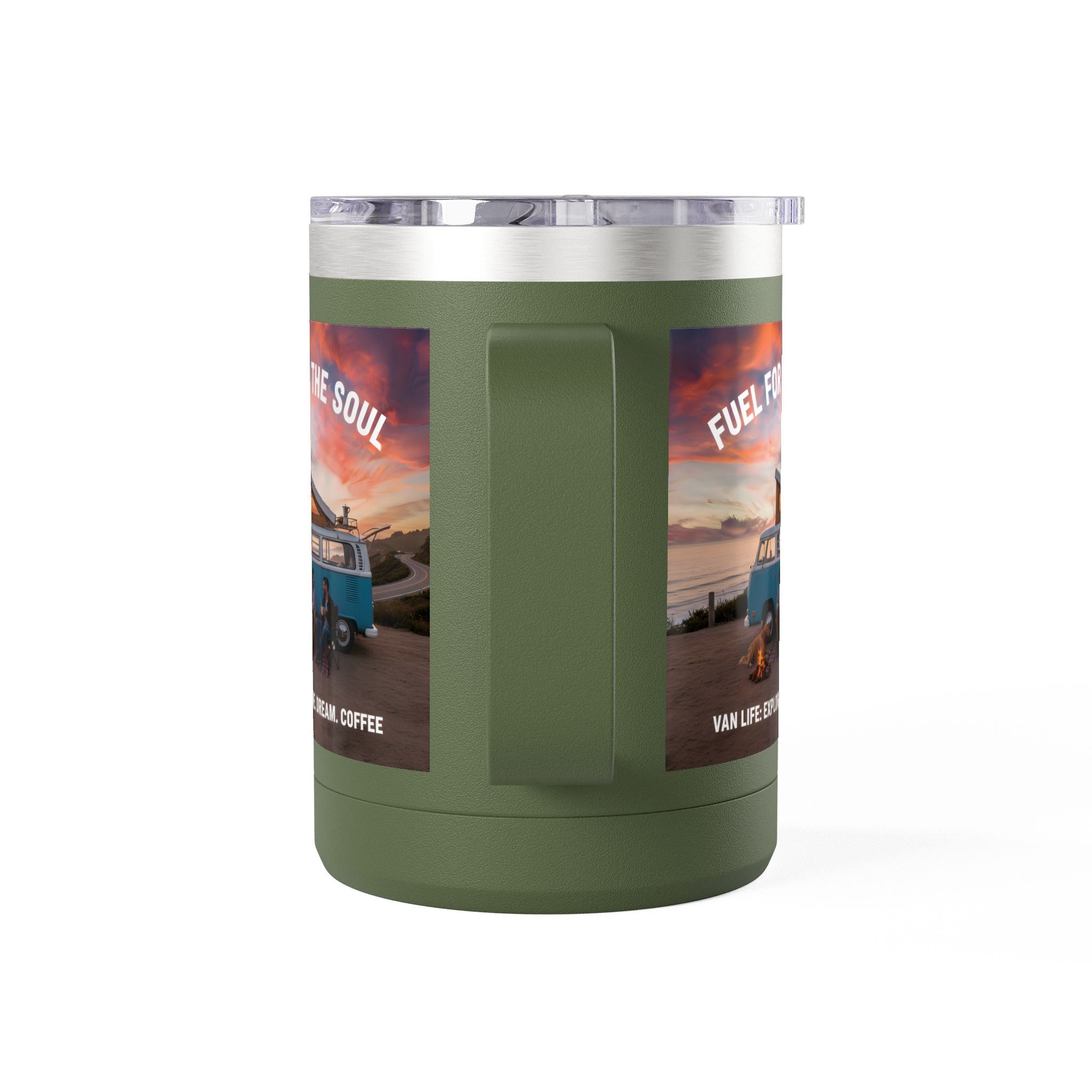 Coffee Mug Tumbler, 15oz — "Fuel for the Soul"