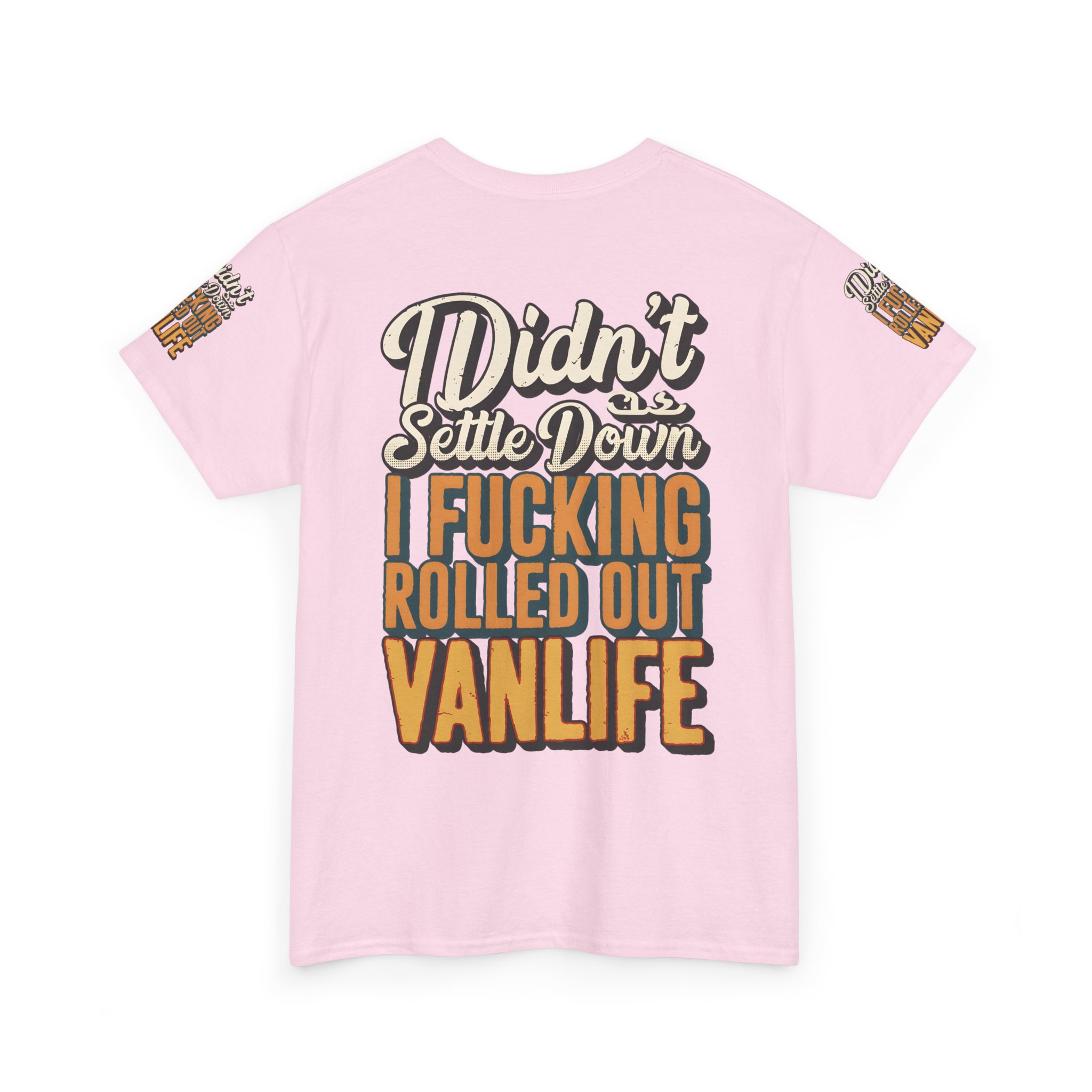 12470112845657860103_2048.jpeg Unisex Heavy Cotton Tee — "Dind´t Settle Down" Design F**K-Line