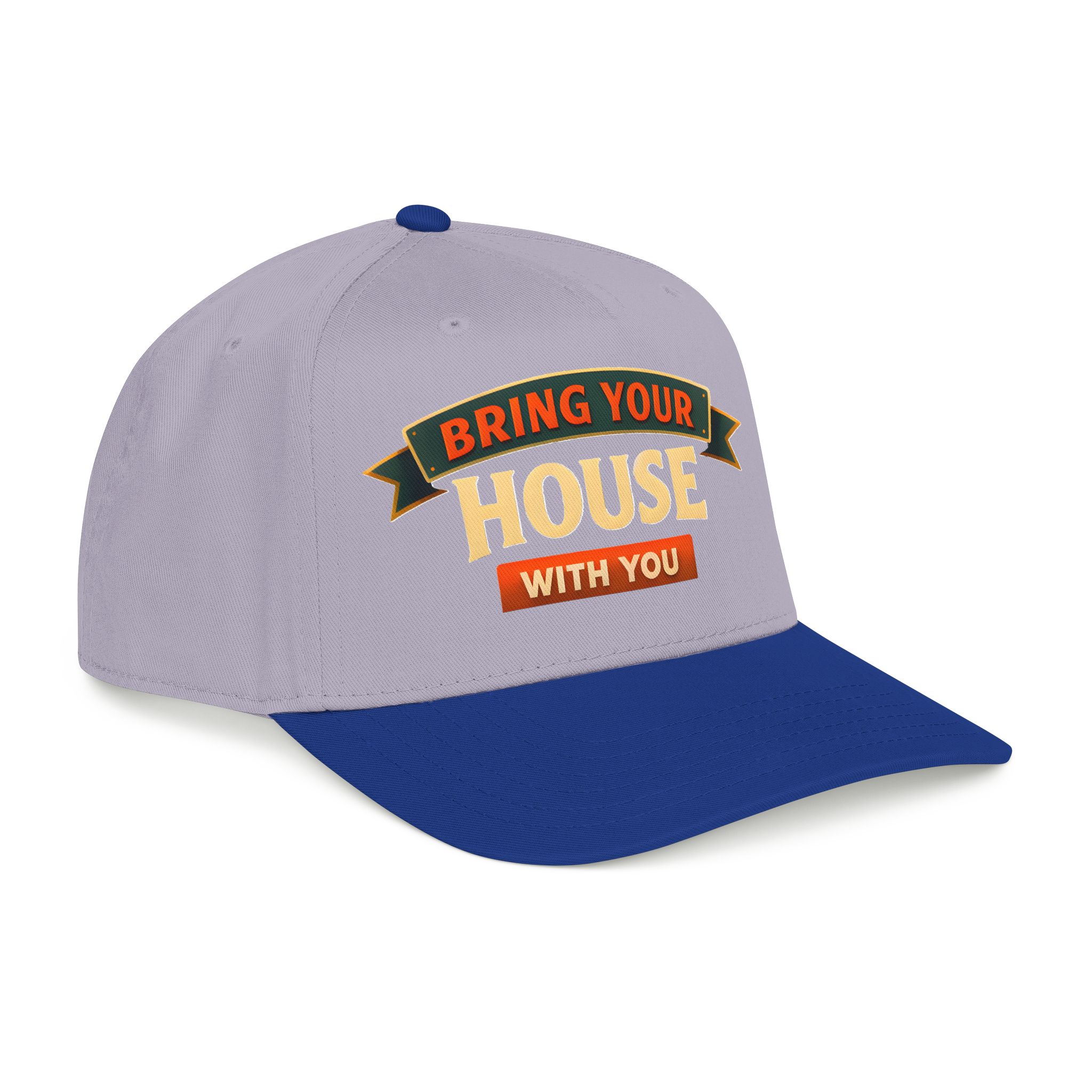 Baseball Cap - "Bring Your House With You" Design Scenic-Line