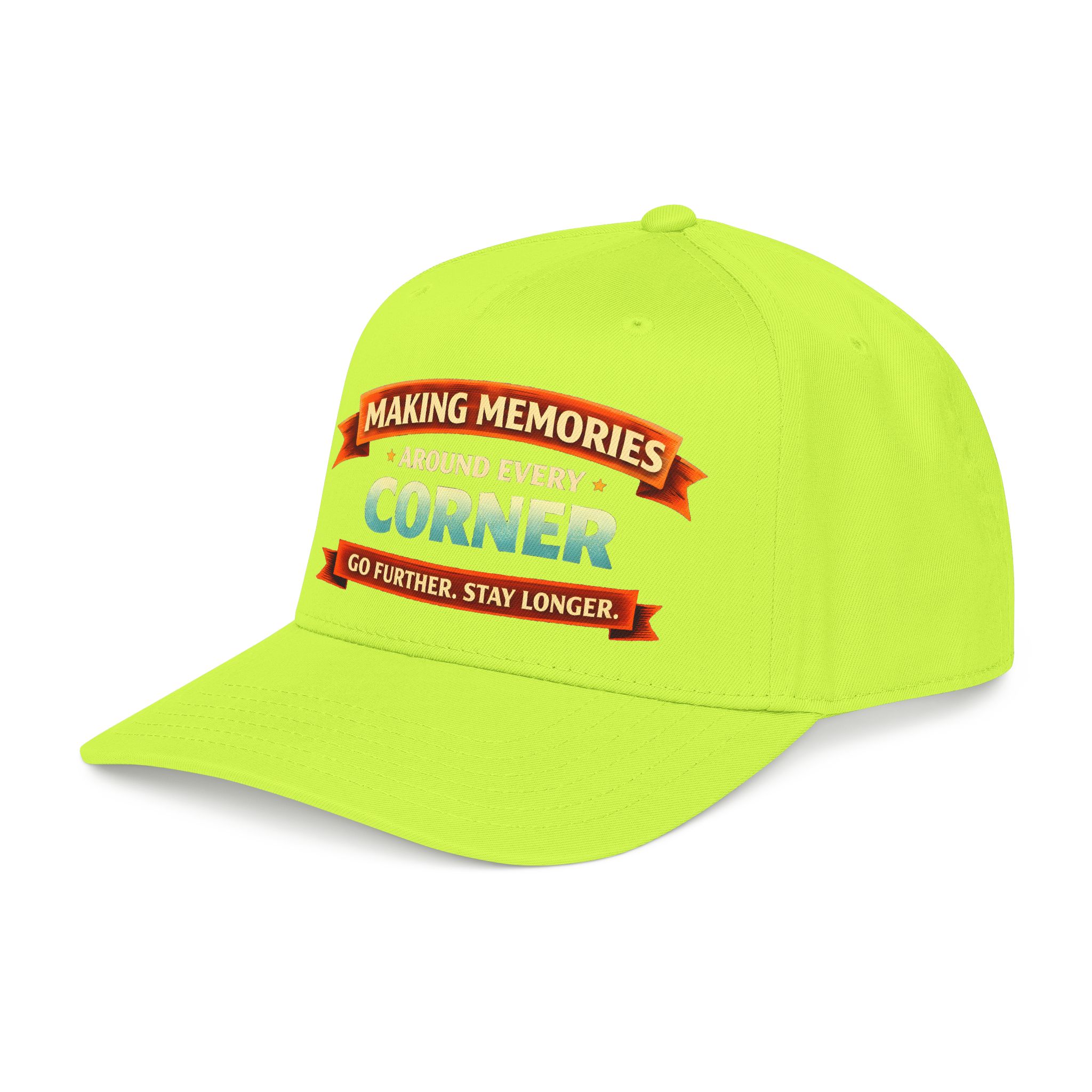 Baseball Cap - "Making Memories Around Every Corner" Design Scenic-Line