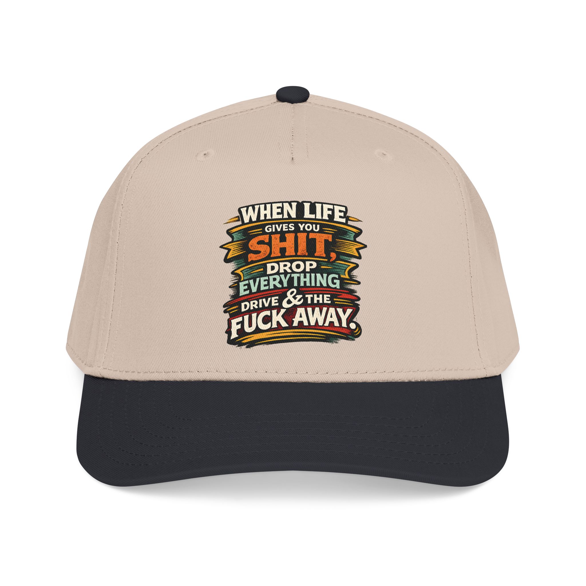 Baseball Cap - "When Live Gives You Shit" Design F**K-Line