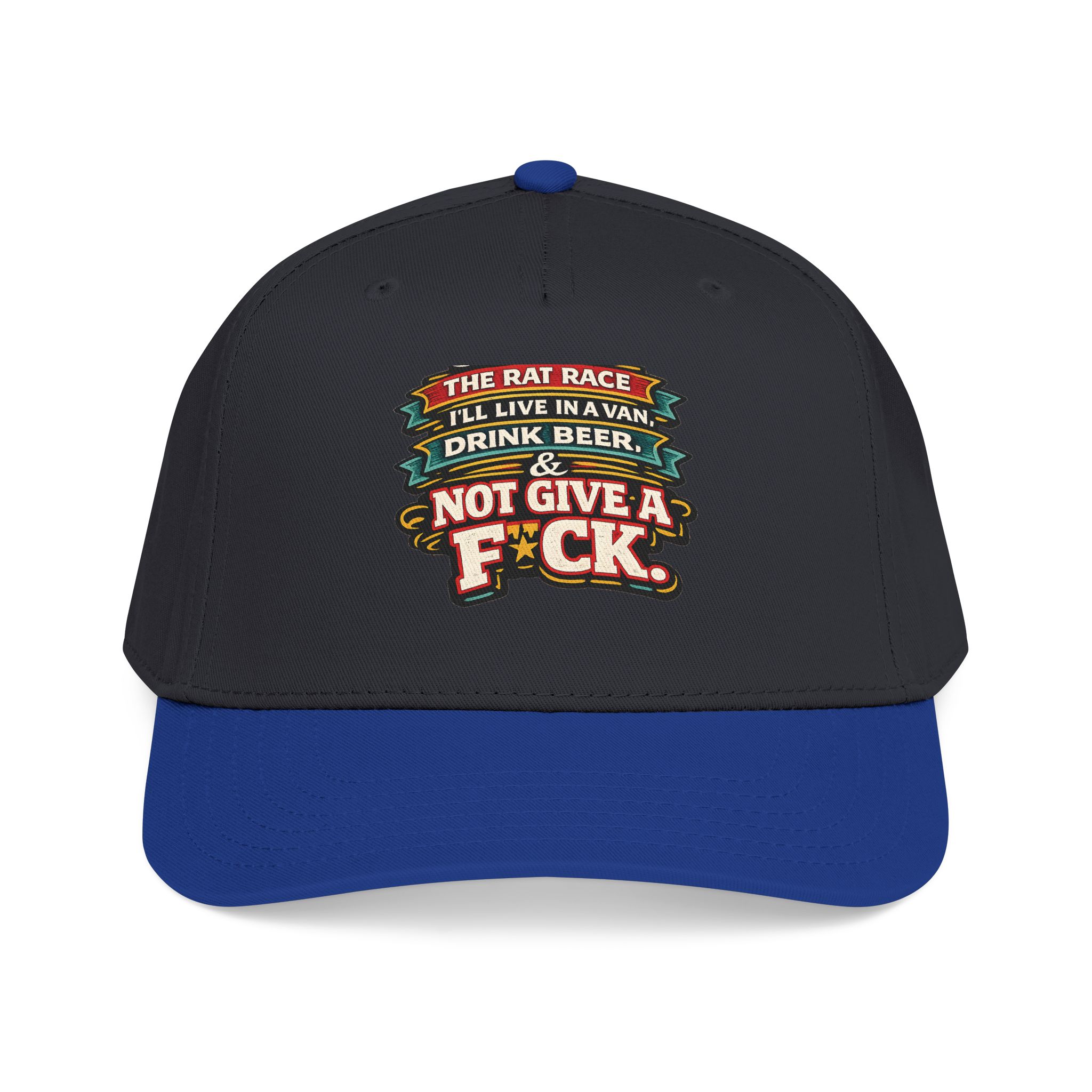 Baseball Cap - "Screw The Rat Race" Design F**K-Line