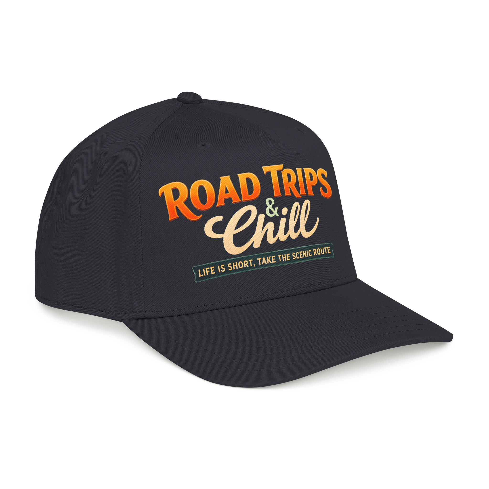 12560514620316631564_2048-5.jpeg Baseball Cap - "Road Trips And Chill" Design Scenic-Line