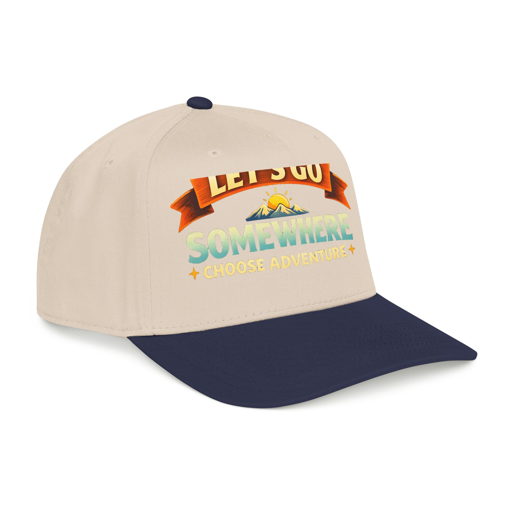 12581064192252155854_2048.jpeg Baseball Cap - "Lets Go Somewhere" Design Scenic-Line