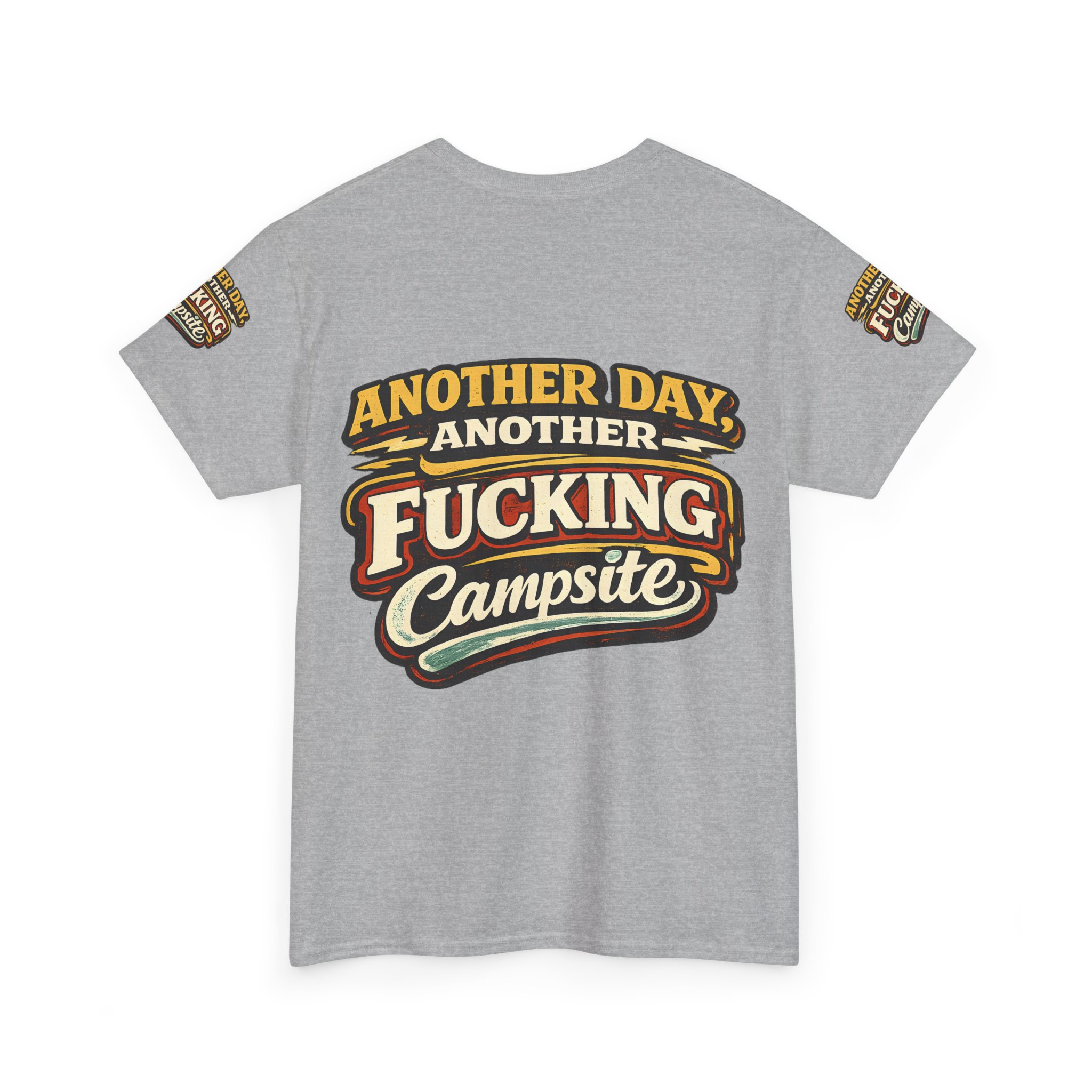 Unisex Heavy Cotton Tee — "Another Day" Design F**K-Line