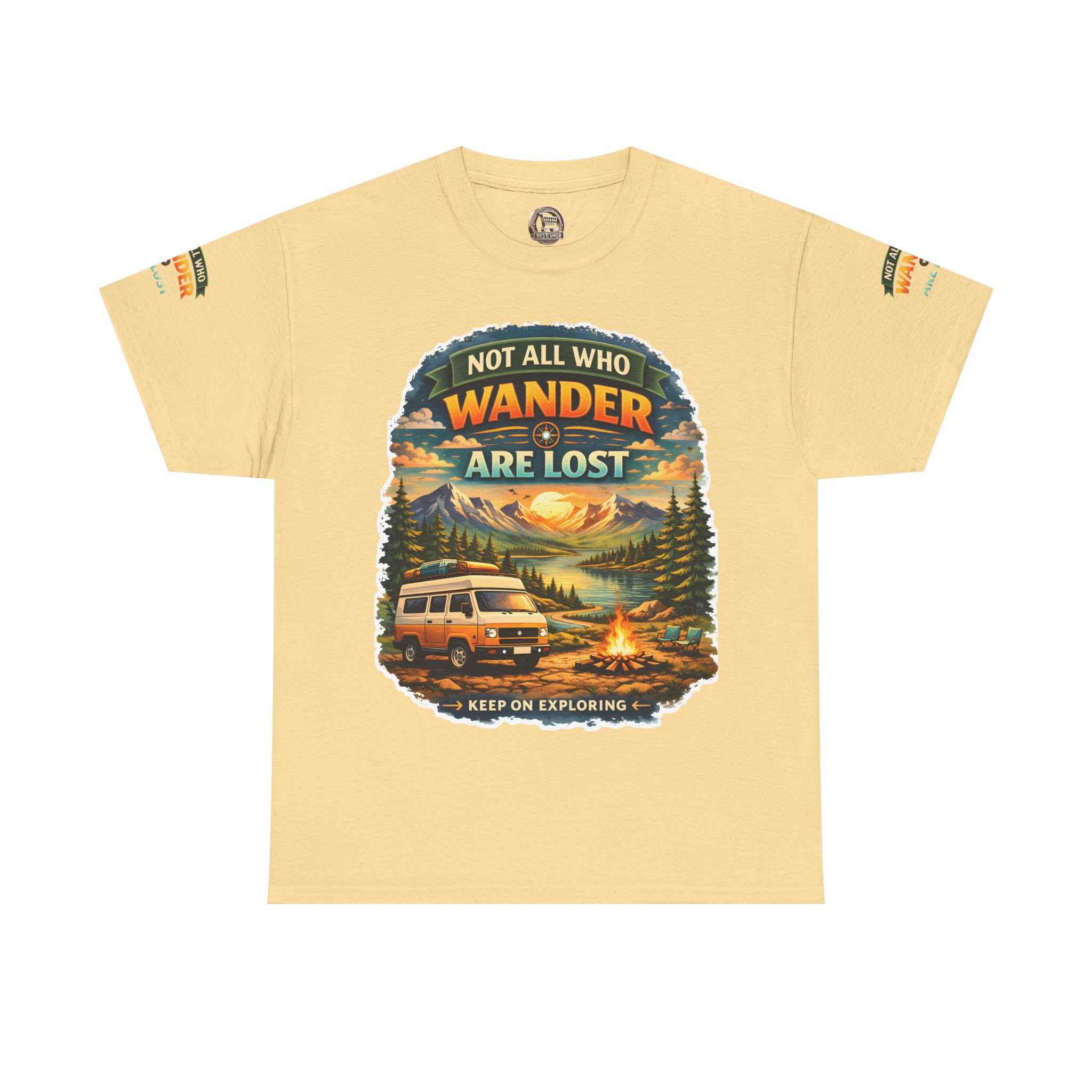 1258705922102881058_2048.jpeg Unisex Heavy Cotton Tee — "Not All Who Wander Are Lost" Design Scenic-Line