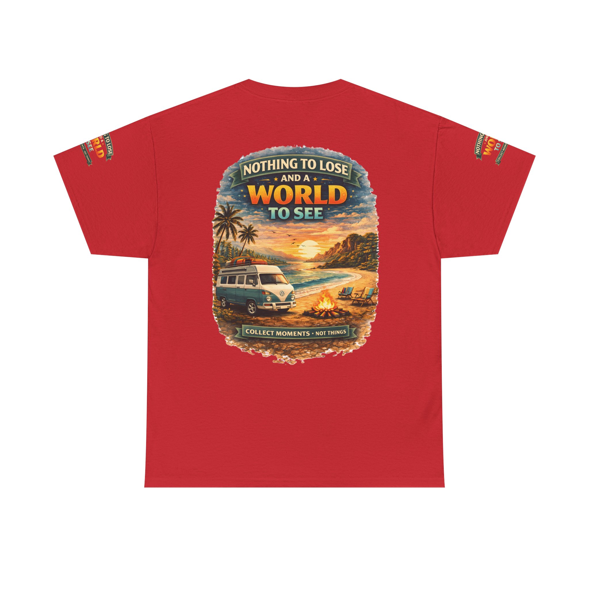 12597868305802825256_2048.jpeg Unisex Heavy Cotton Tee — "Nothing To Lose " Design Scenic-Line