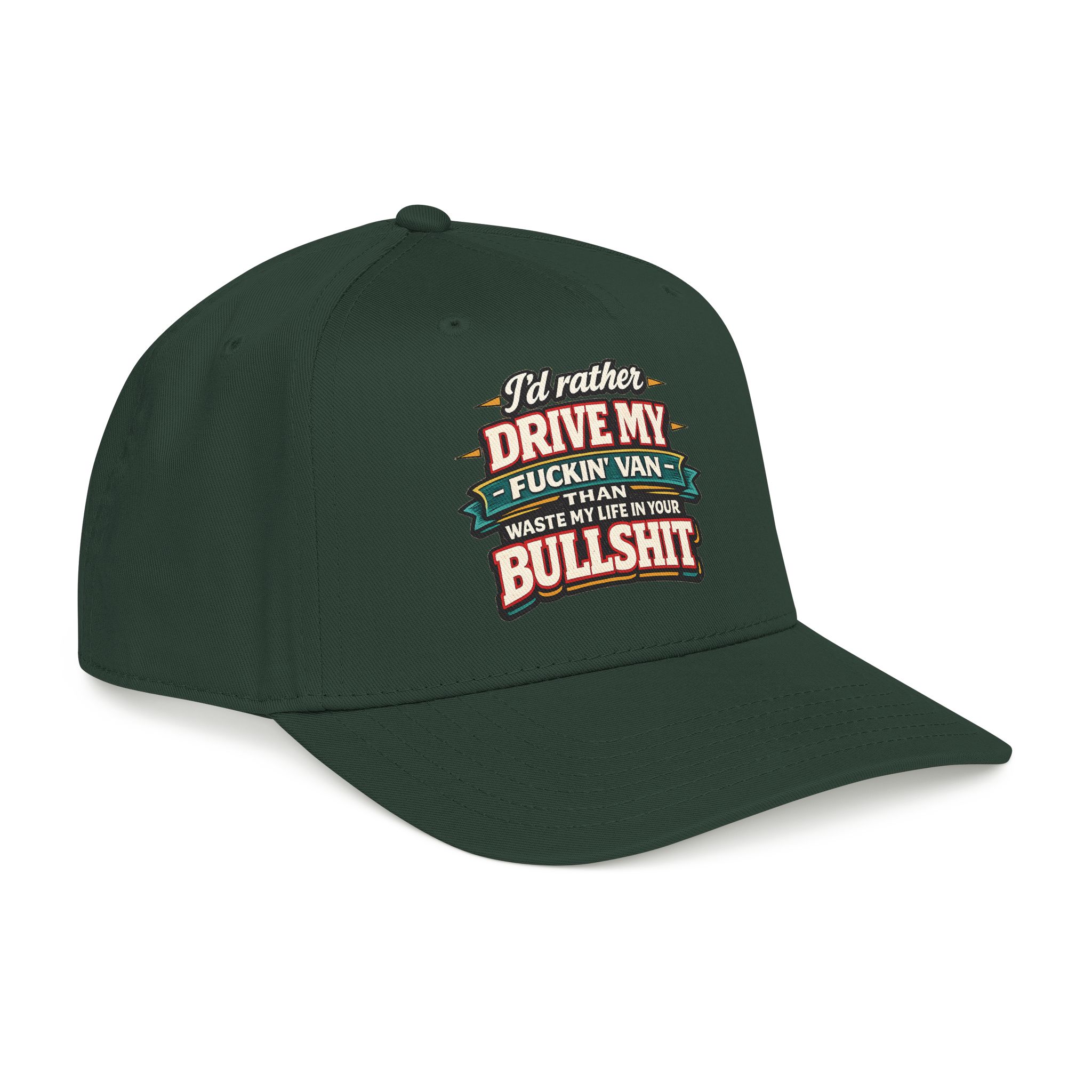 Baseball Cap - "I´d Rather Drive My Fucking Van" Design F**K-Line