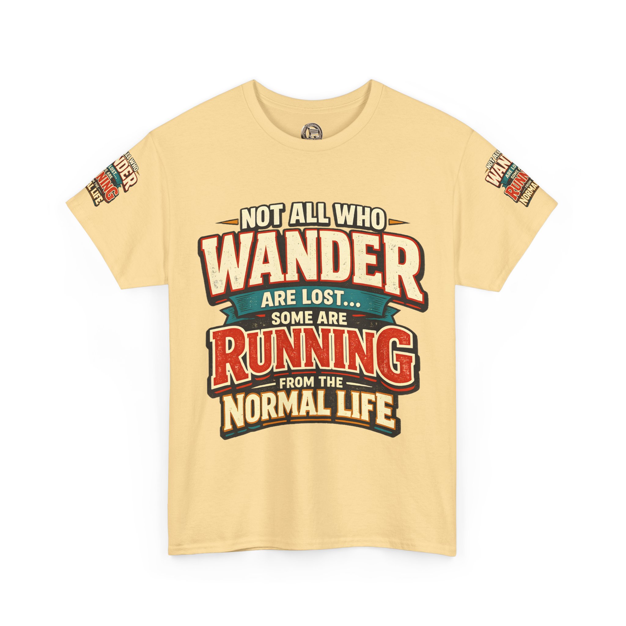 12616013802384003353_2048.jpeg Unisex Heavy Cotton Tee — "Not All Who Wander Are Lost" Design F**K-Line