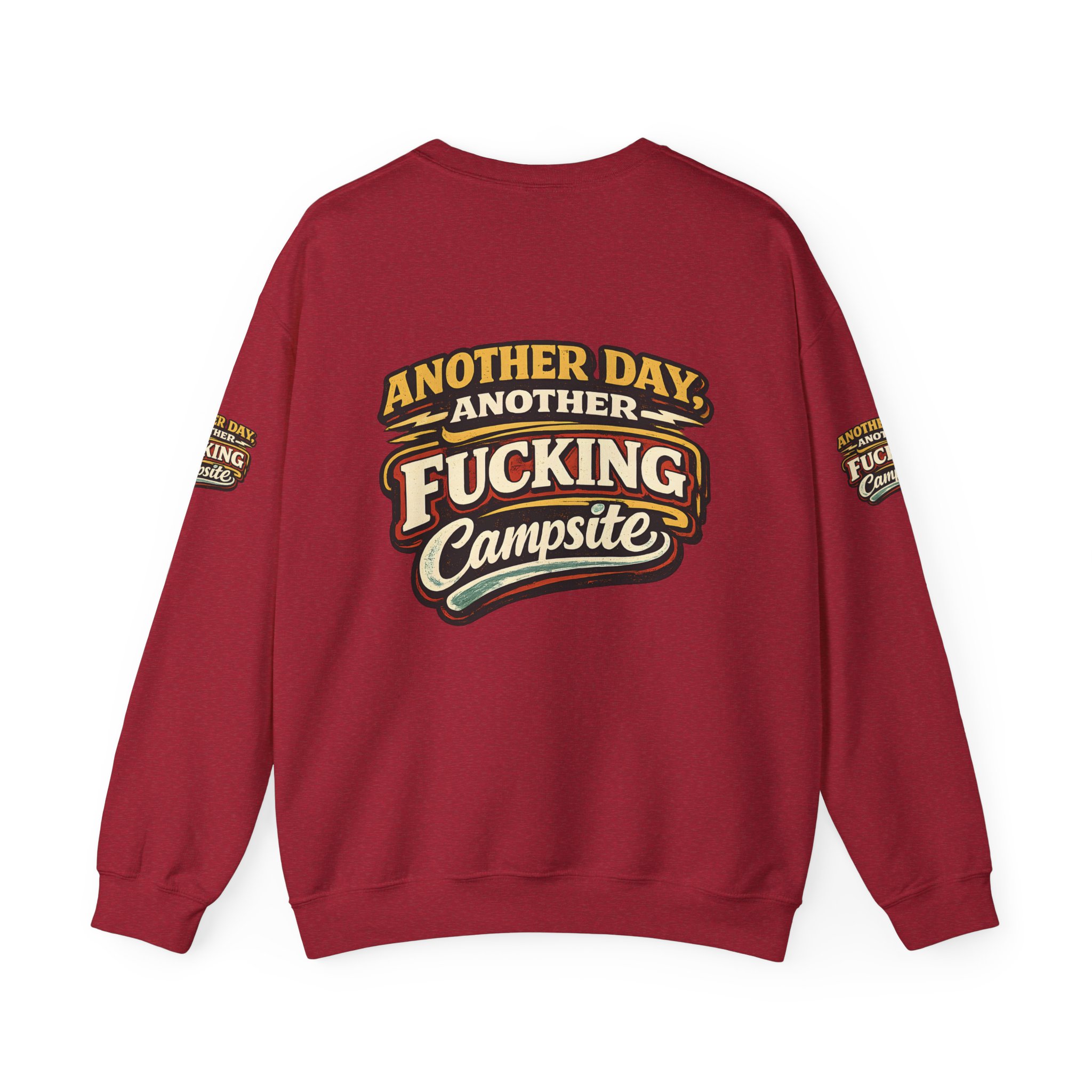 Unisex Heavy Blend™ Crewneck Sweatshirt — "Another Day" Design F**K-Line
