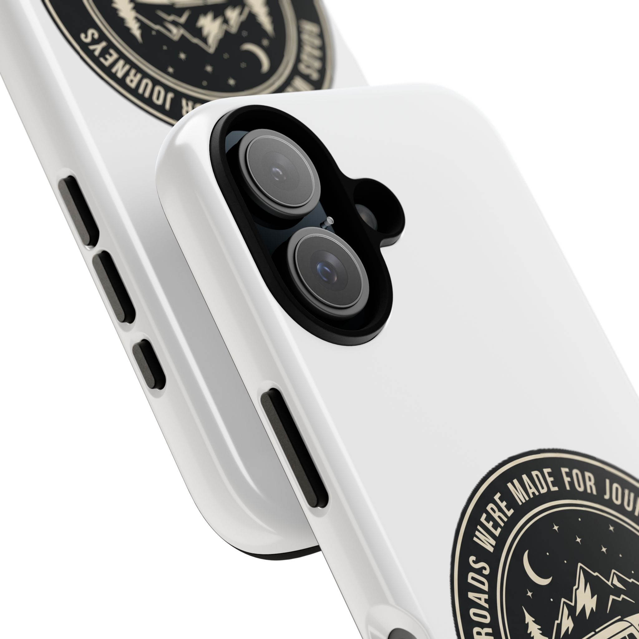 Phone Case — "ROAD WHERE MADE FOR JOURNEYS-NOT DESTINATIONS" Camper Van Design