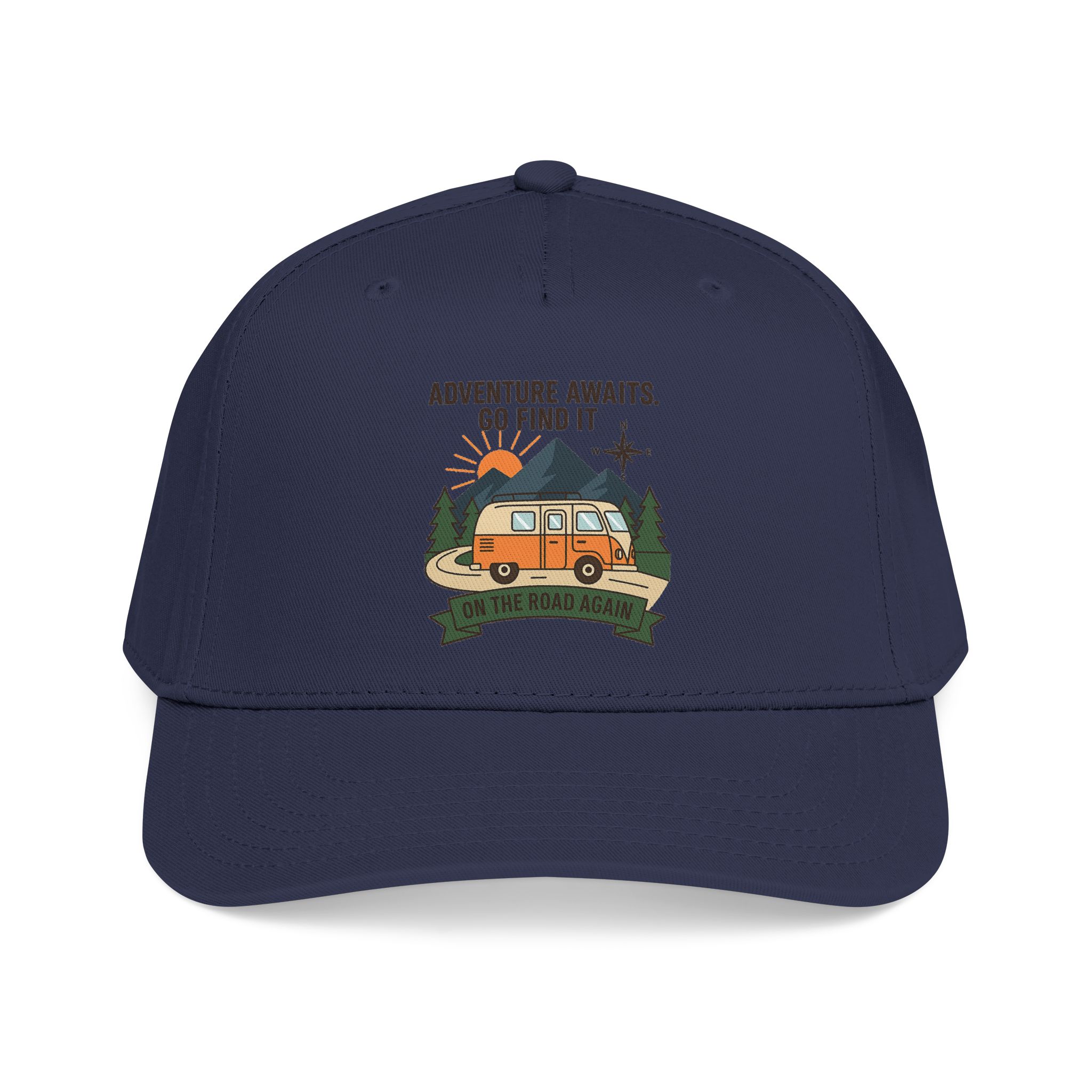 Baseball Cap - "Adventure Awaits" Outdoor Travel Hat