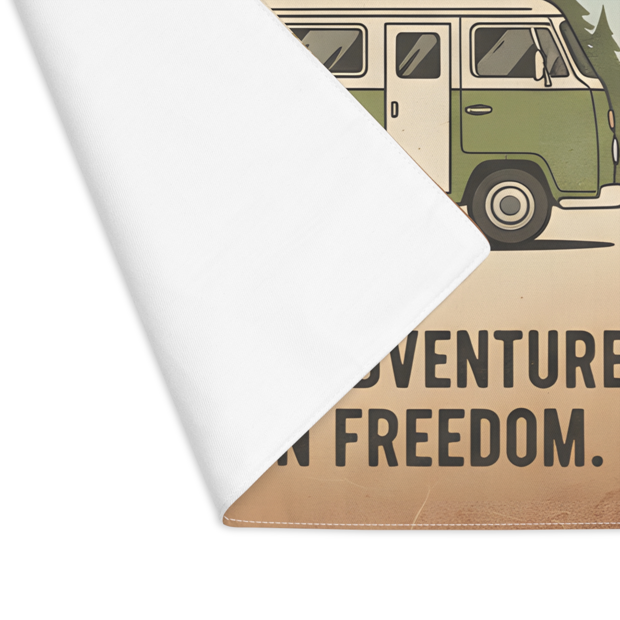 Vanlife Placemat — "Fuel Your Adventure-Feast On Freedom"