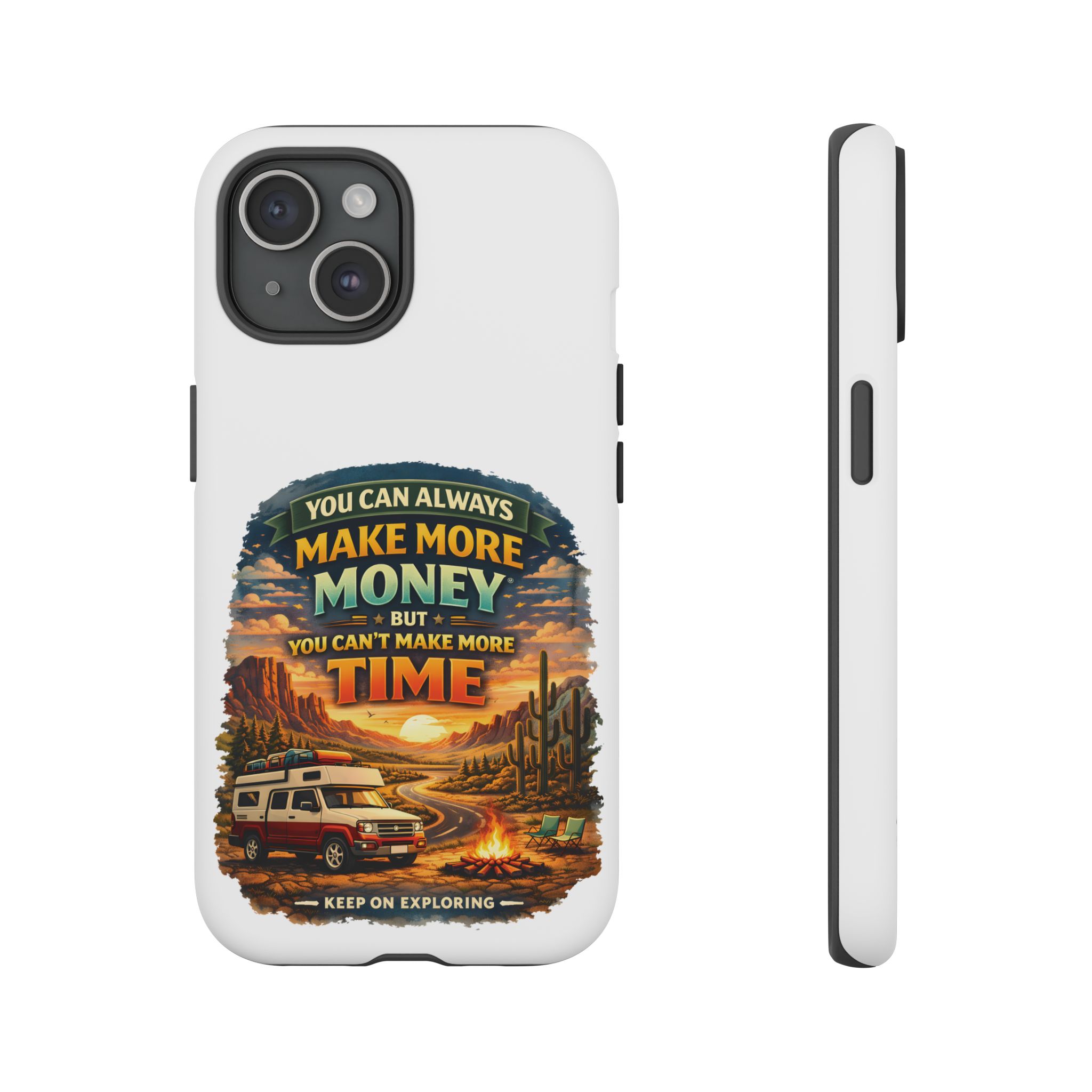 Phone Case — "You Can Always Make Money" (Design Scenic-Line)