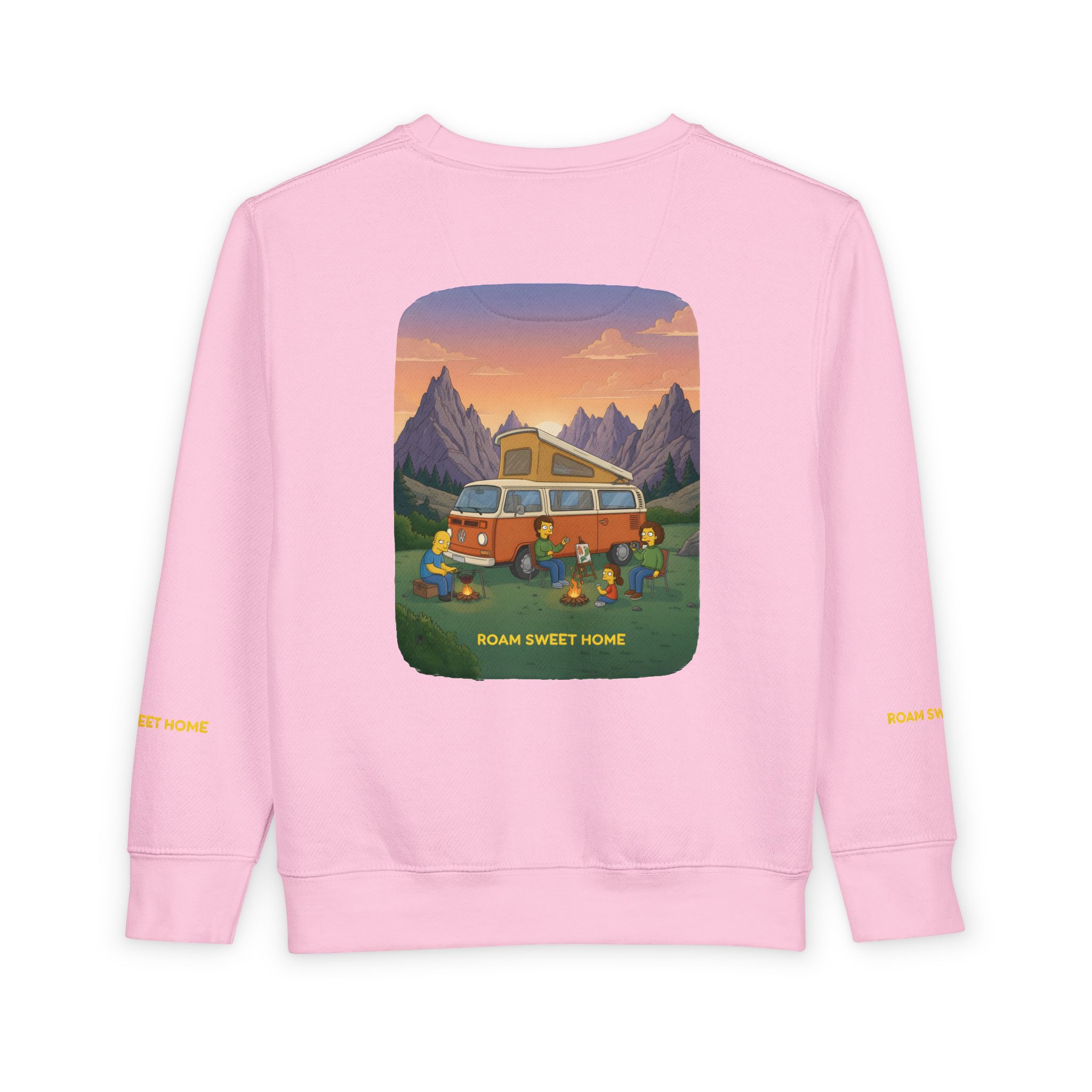 Toddler Sweatshirt - "Roam Sweet Home" (Design Sitcom-Line)