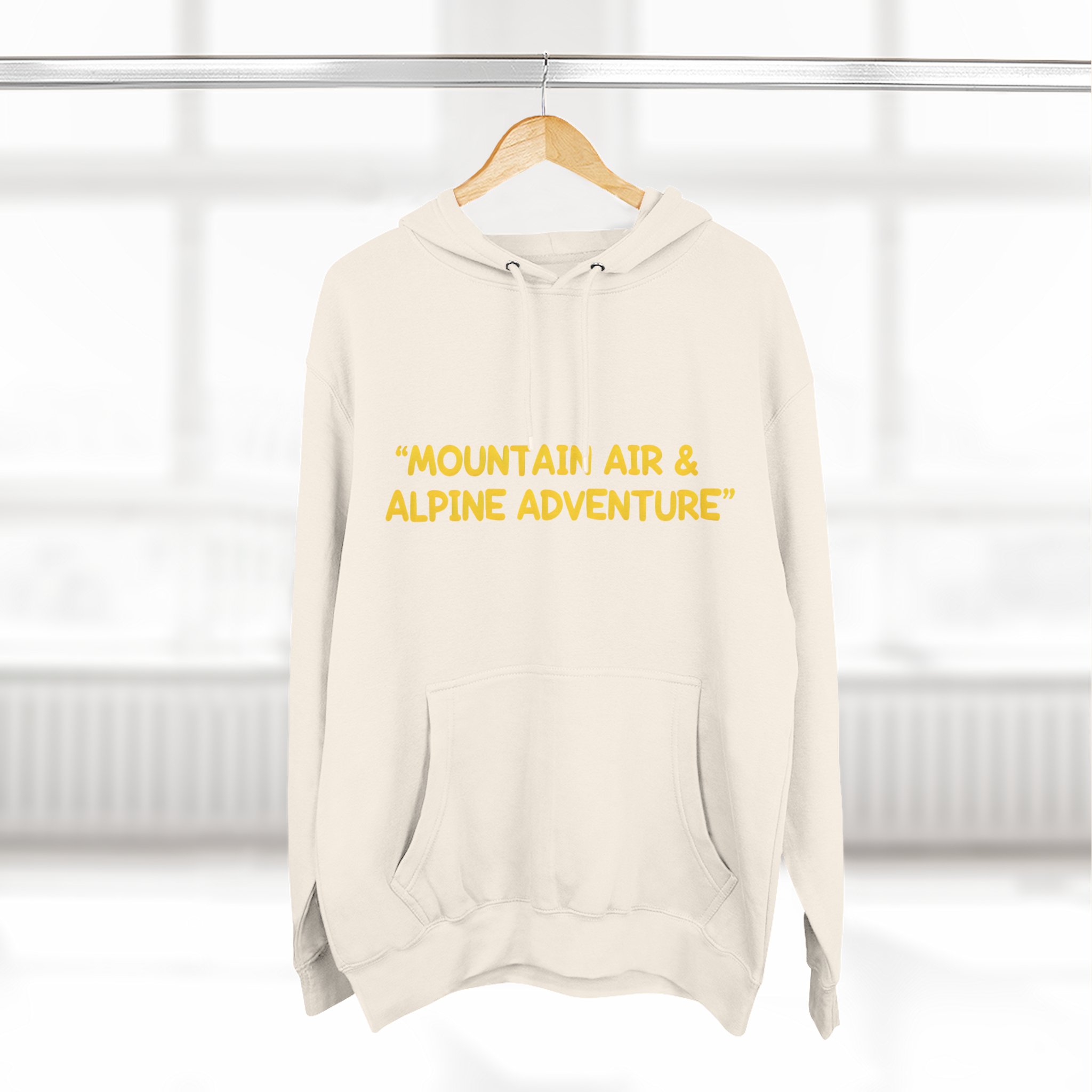 126677889559696418_2048.jpeg Three-Panel Fleece Hoodie - "Mountain Air And Alpine Adventure"" Design Sitcom-Line