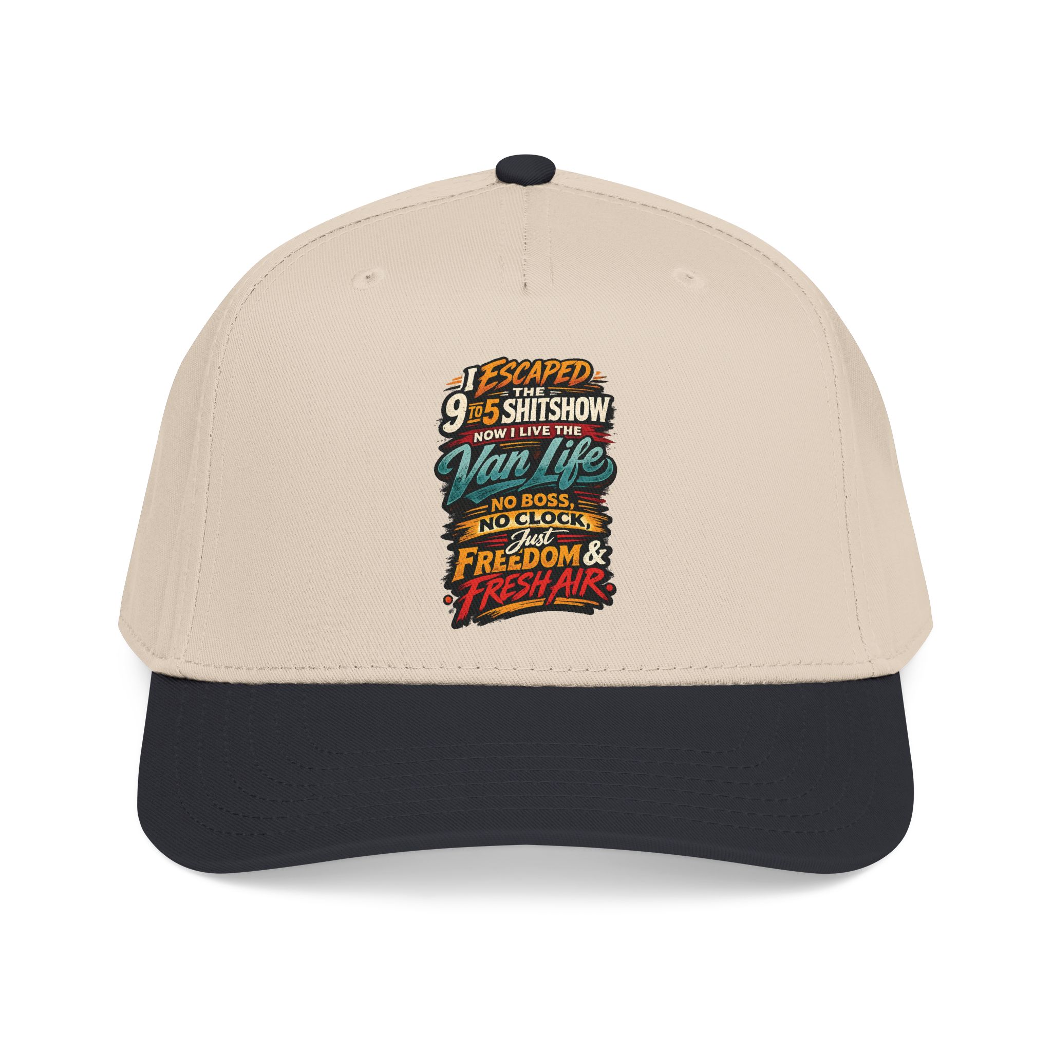 Baseball Cap - "I Escaped The 9 To 5" Design F**K-Line