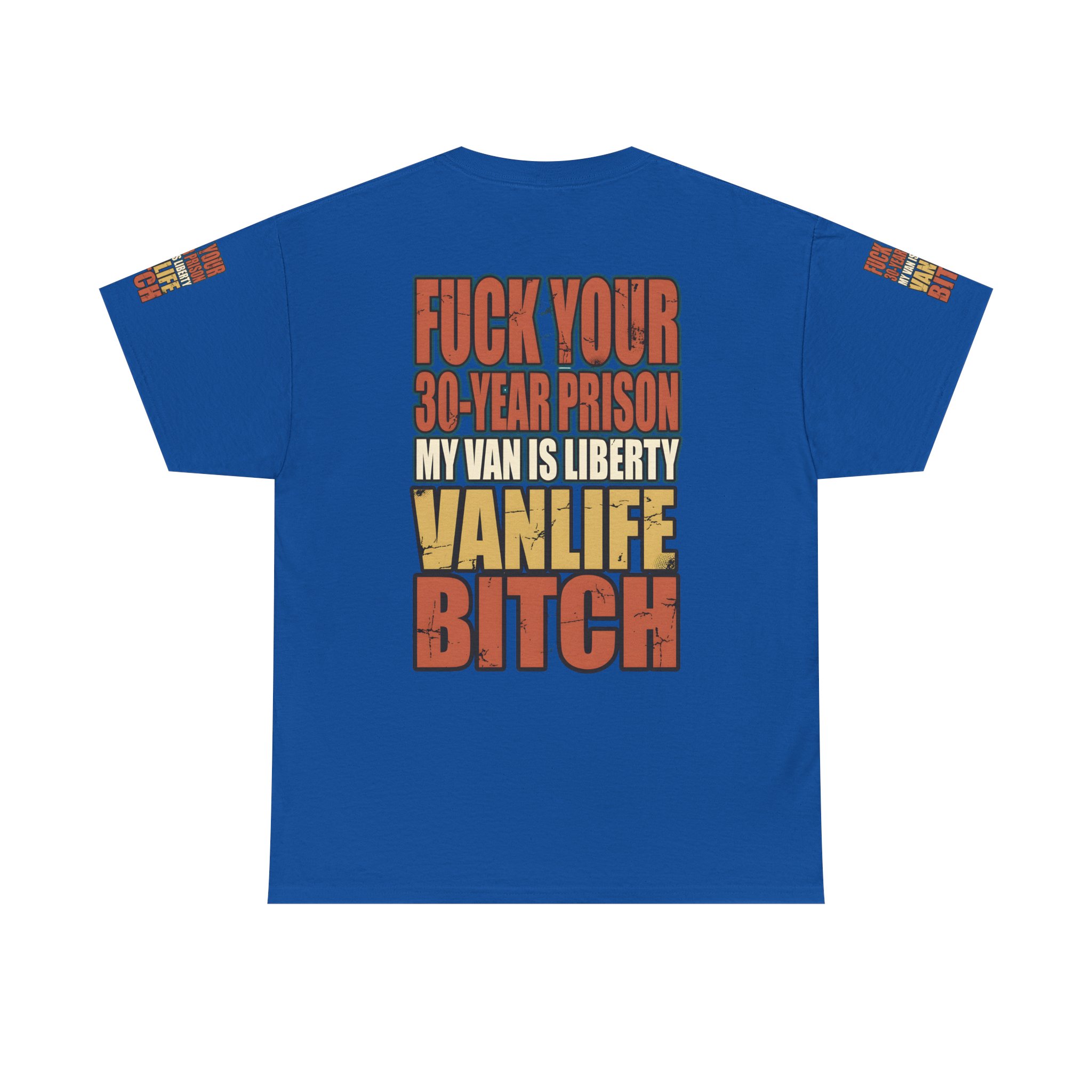 Unisex Heavy Cotton Tee — "Fuck Your 30 Year" Design F**K-Line