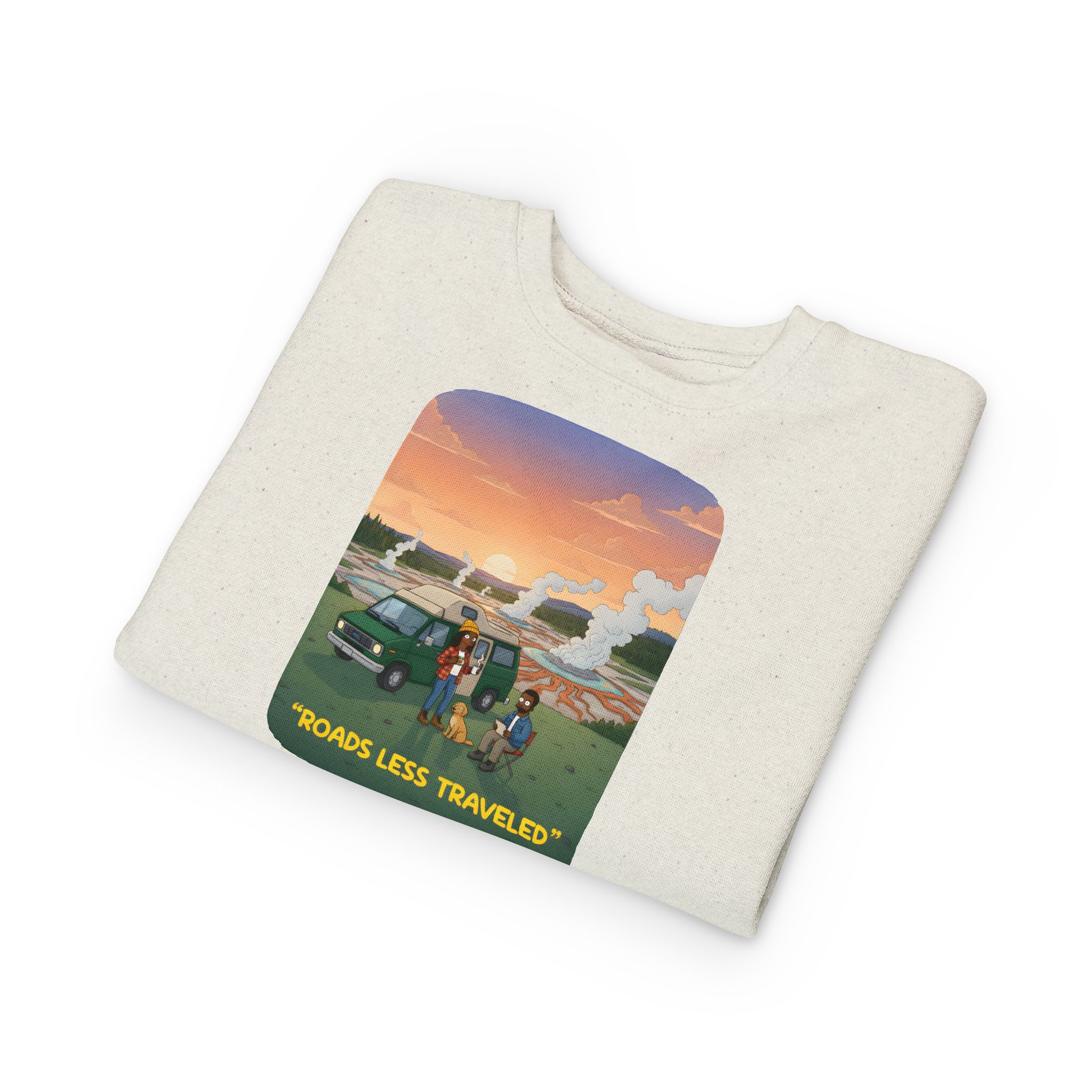 Toddler Sweatshirt - "Roads Less Traveled" (Design Sitcom-Line)