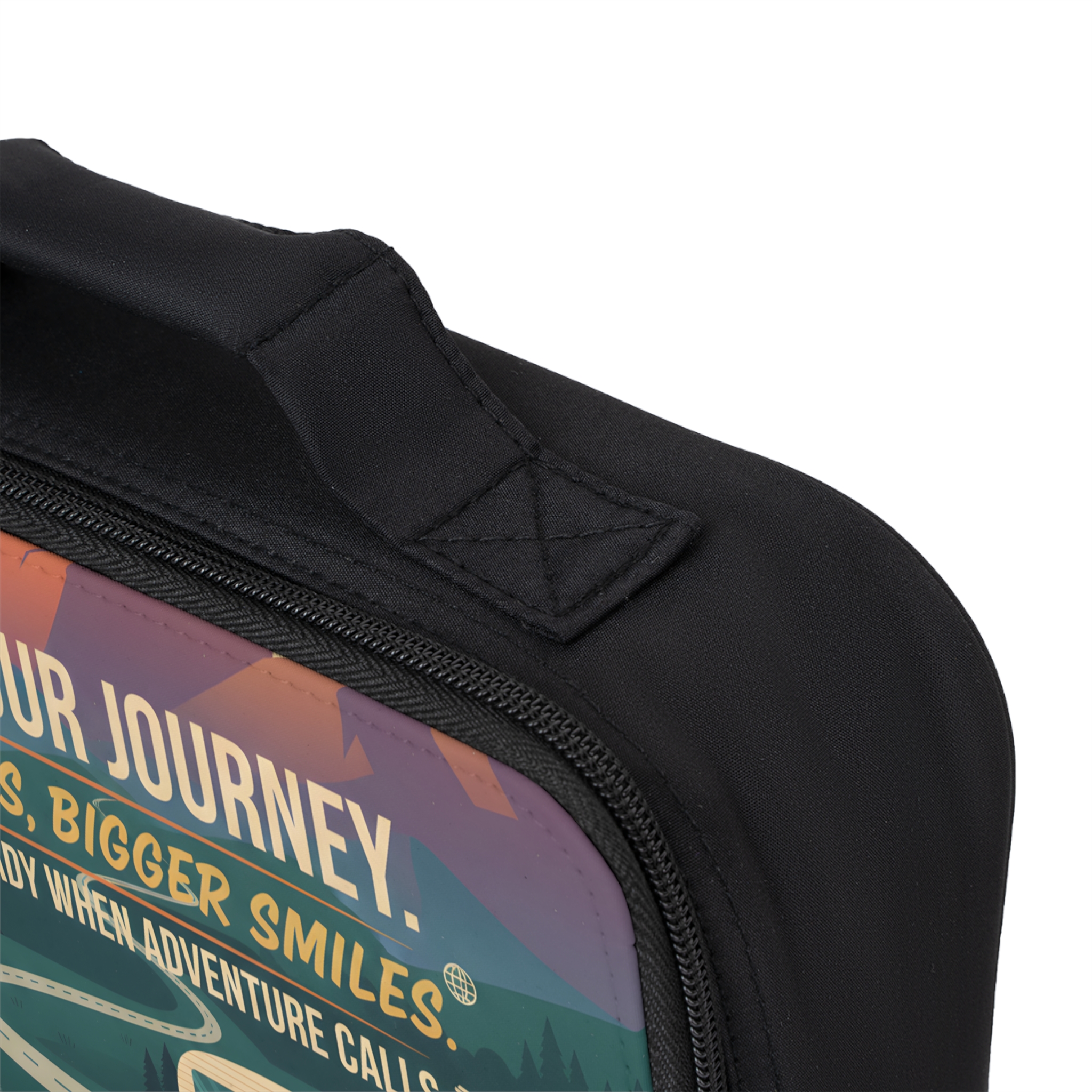 Adventure Lunch Bag — "Fuel Your Journey. Big Miles, Bigger Smiles" Adventure Lunch Tote