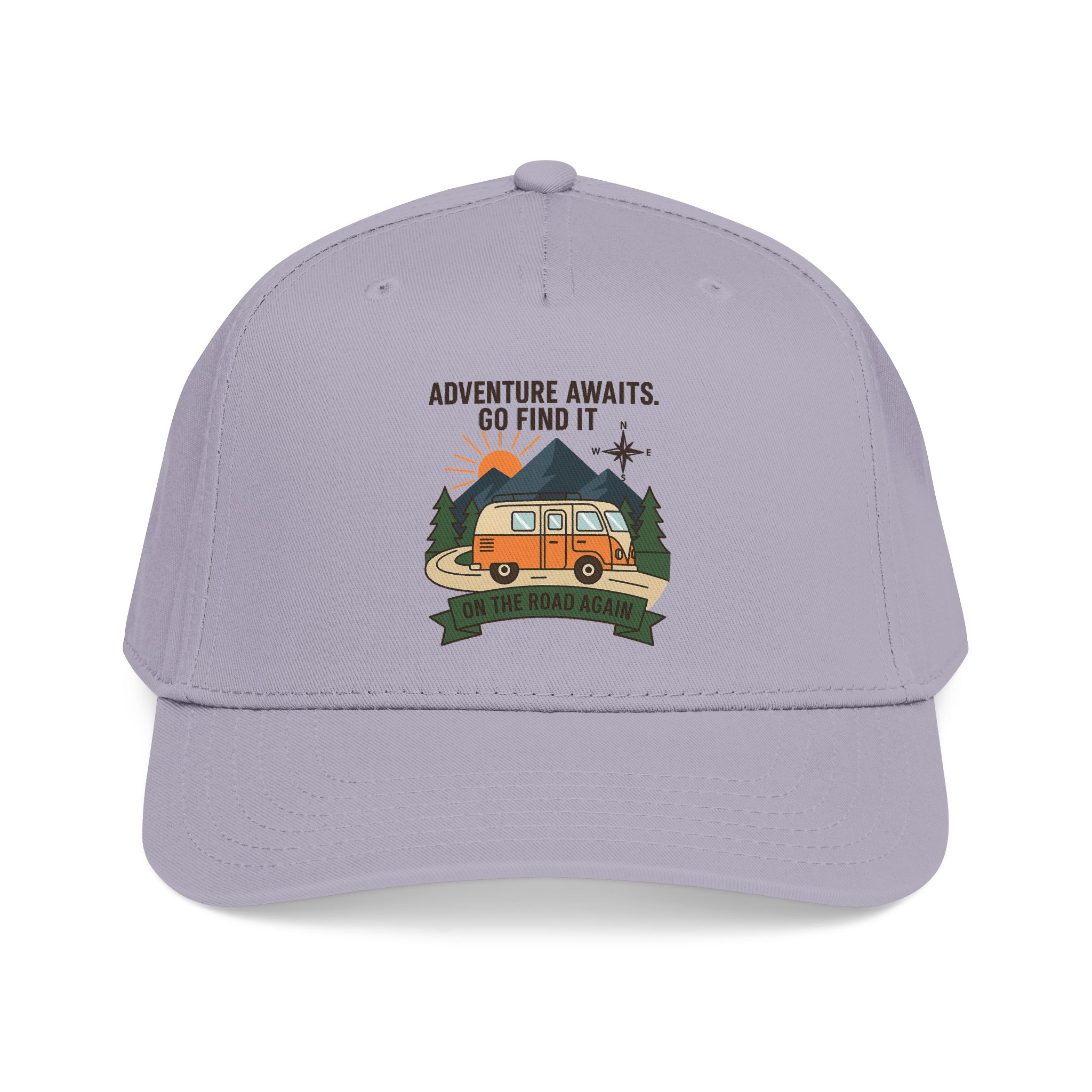 Baseball Cap - "Adventure Awaits" Outdoor Travel Hat