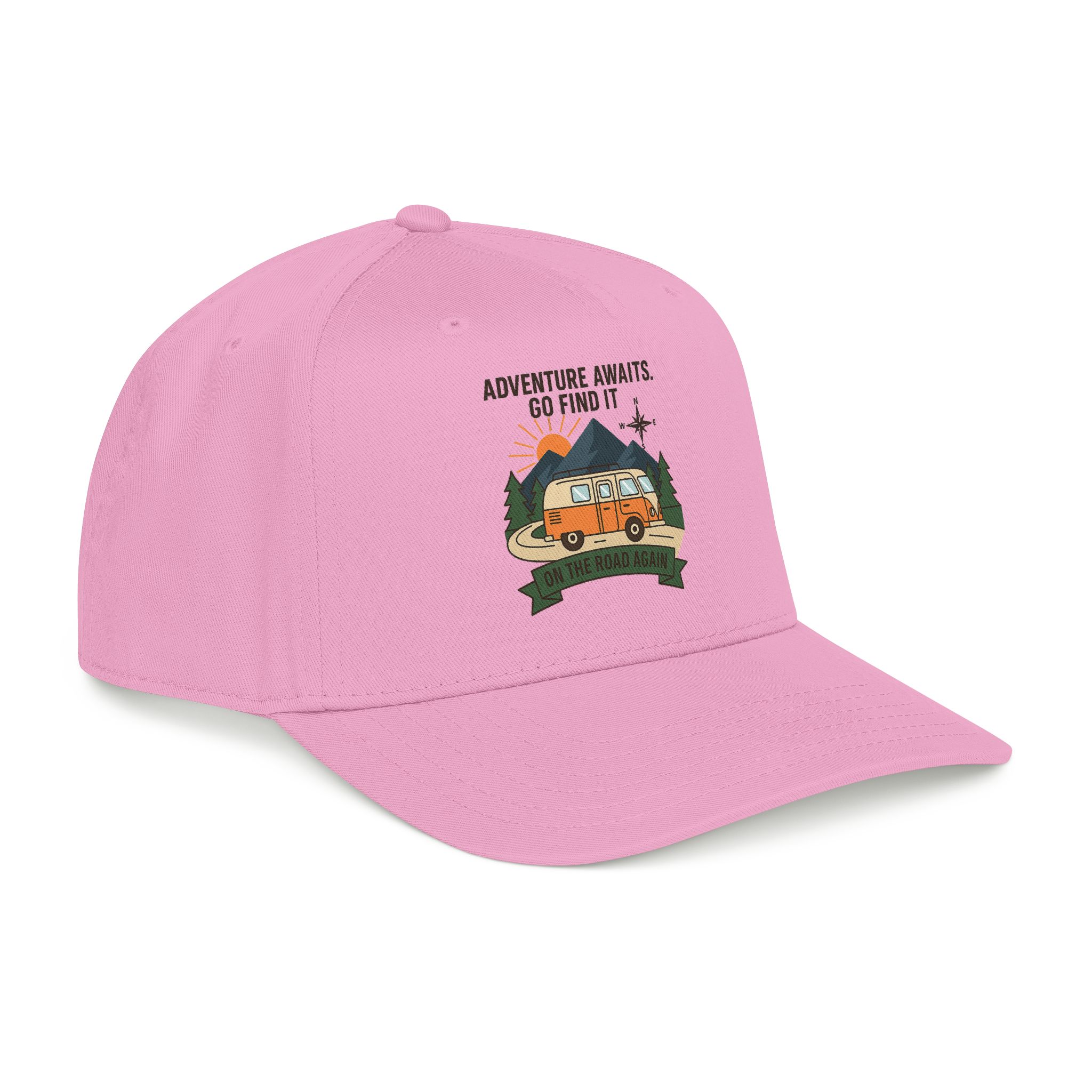 Baseball Cap - "Adventure Awaits" Outdoor Travel Hat