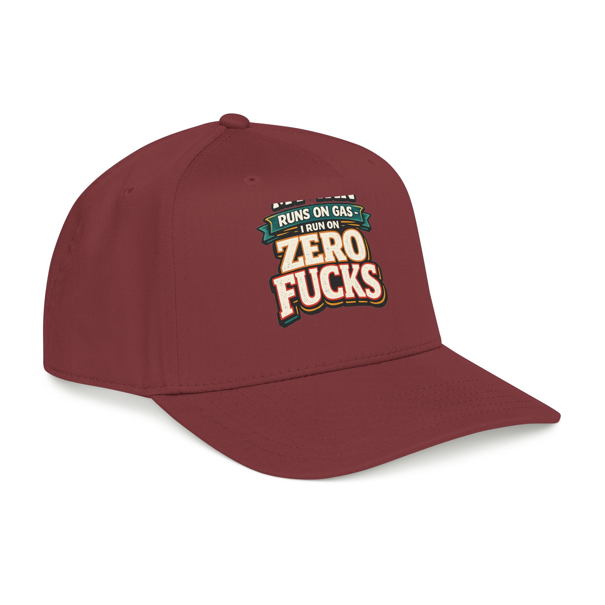 Baseball Cap - "My Van Runs On Gas" Design F**K-Line