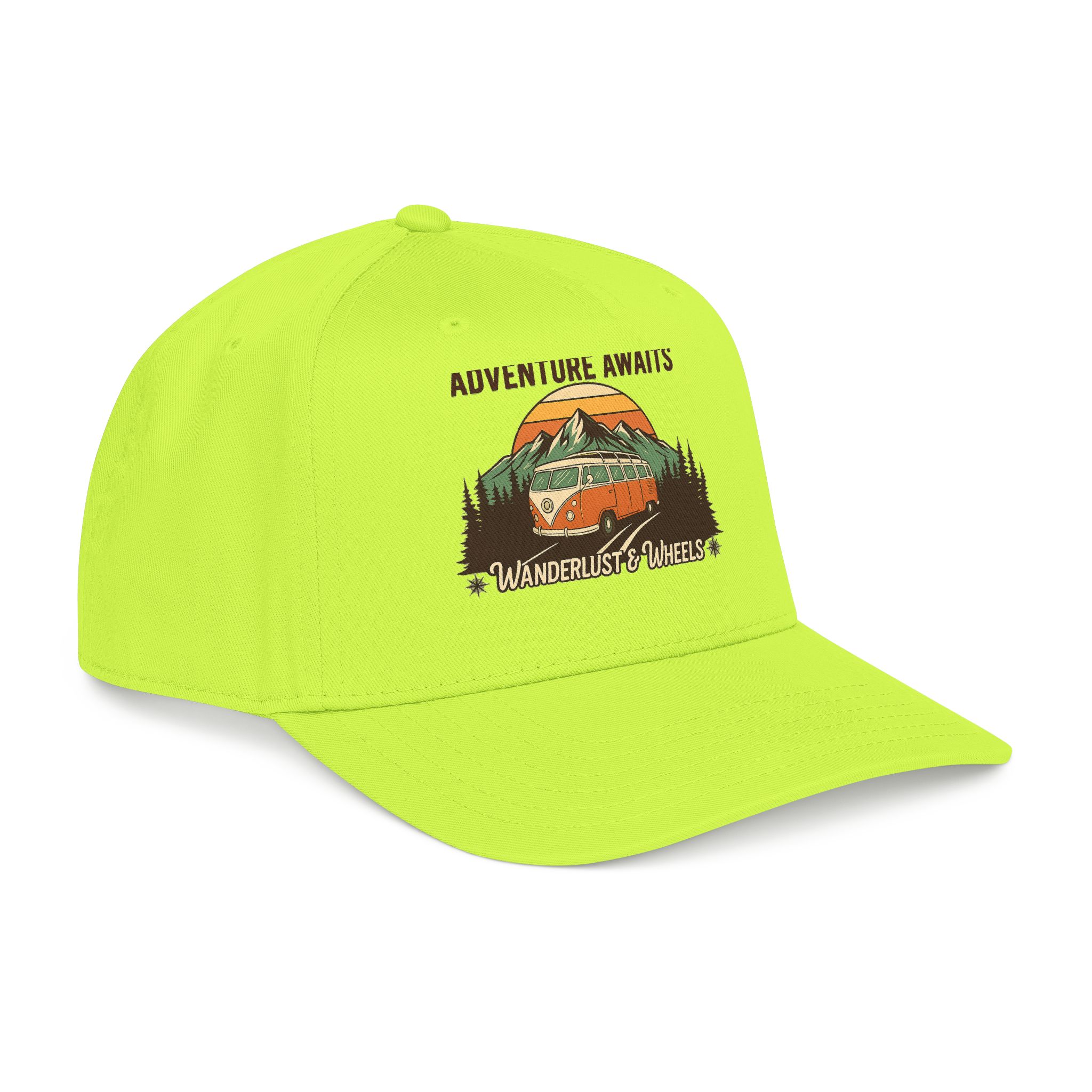 Baseball Cap - "Home Is Where You Adventure Awaits" Mid Profile Baseball Cap