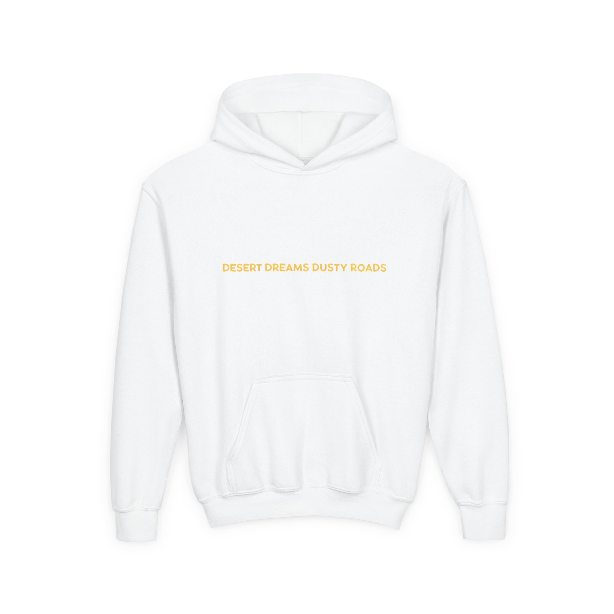 Youth Hoodie(Gildan) – "Desert Dreams Dusty Roads" (Design Sitcom-Line)